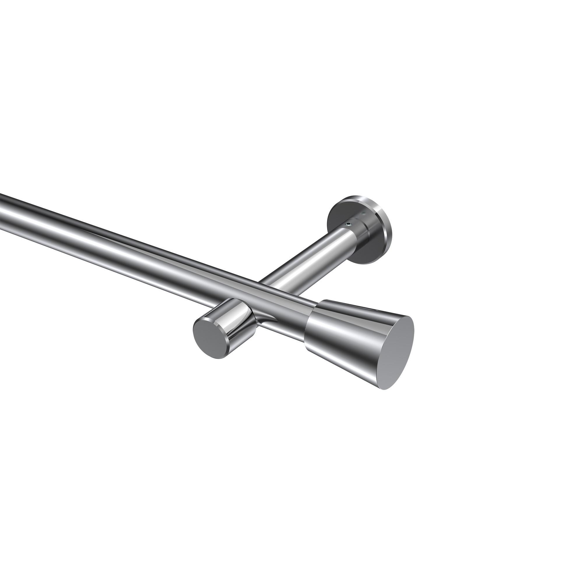 Gardinenstange Prestige Sitra 180 Cm, 1-LäUfig (Ohne Ringe), 20 Mm Ø Chrom