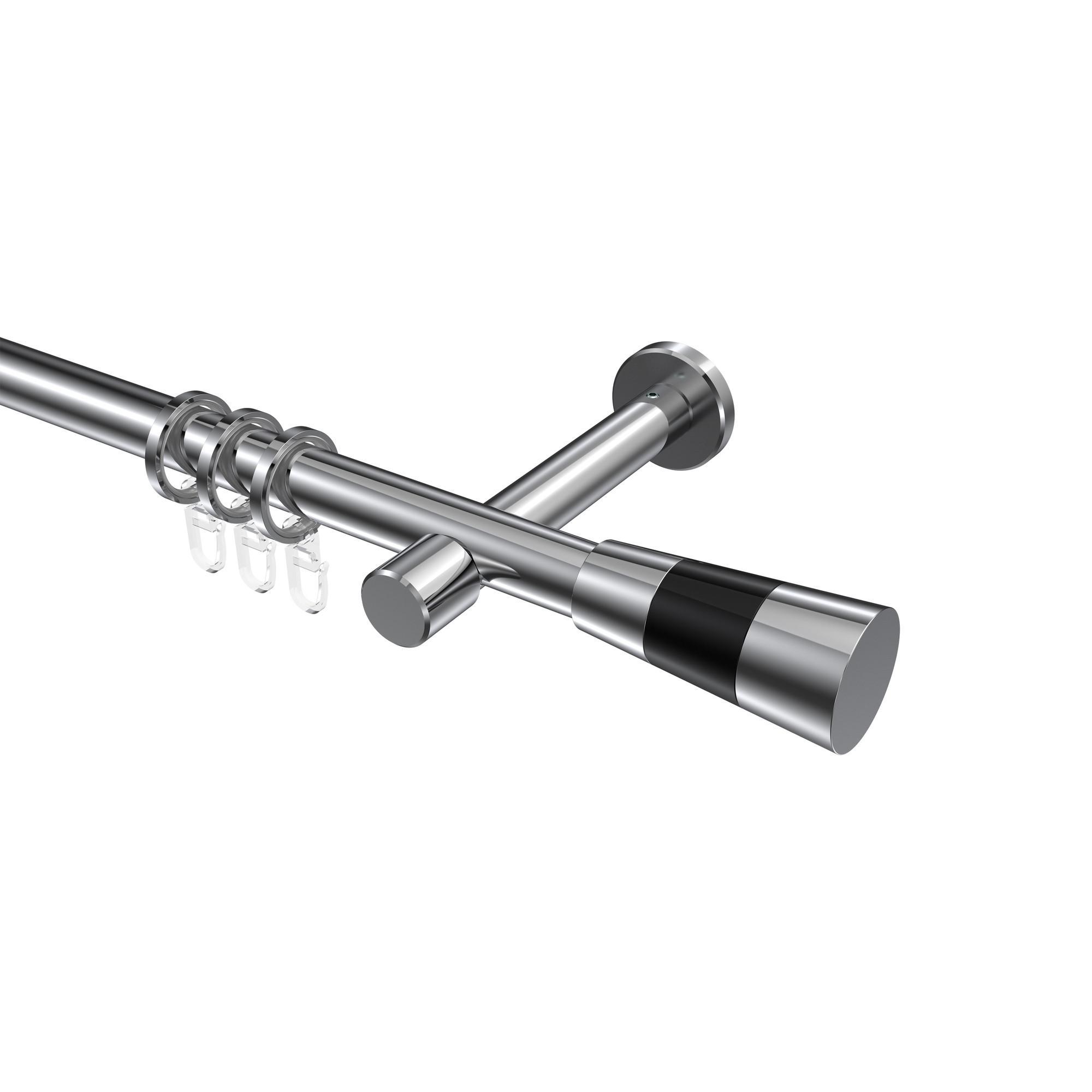Gardinenstange Prestige Tanara 120 Cm, 1-LäUfig, 20 Mm Ø Chrom