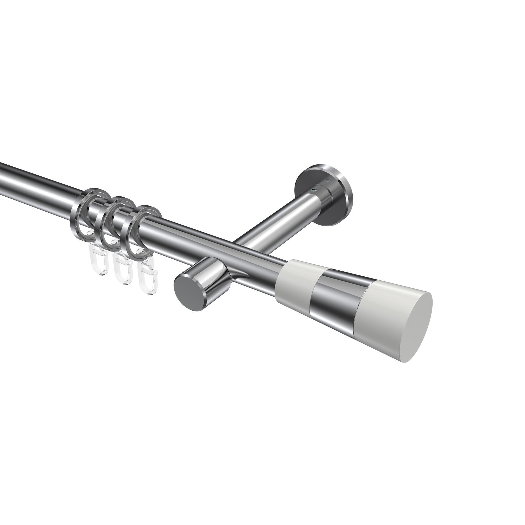 Gardinenstange Prestige Tanara 180 Cm, 1-LäUfig, 20 Mm Ø Chrom