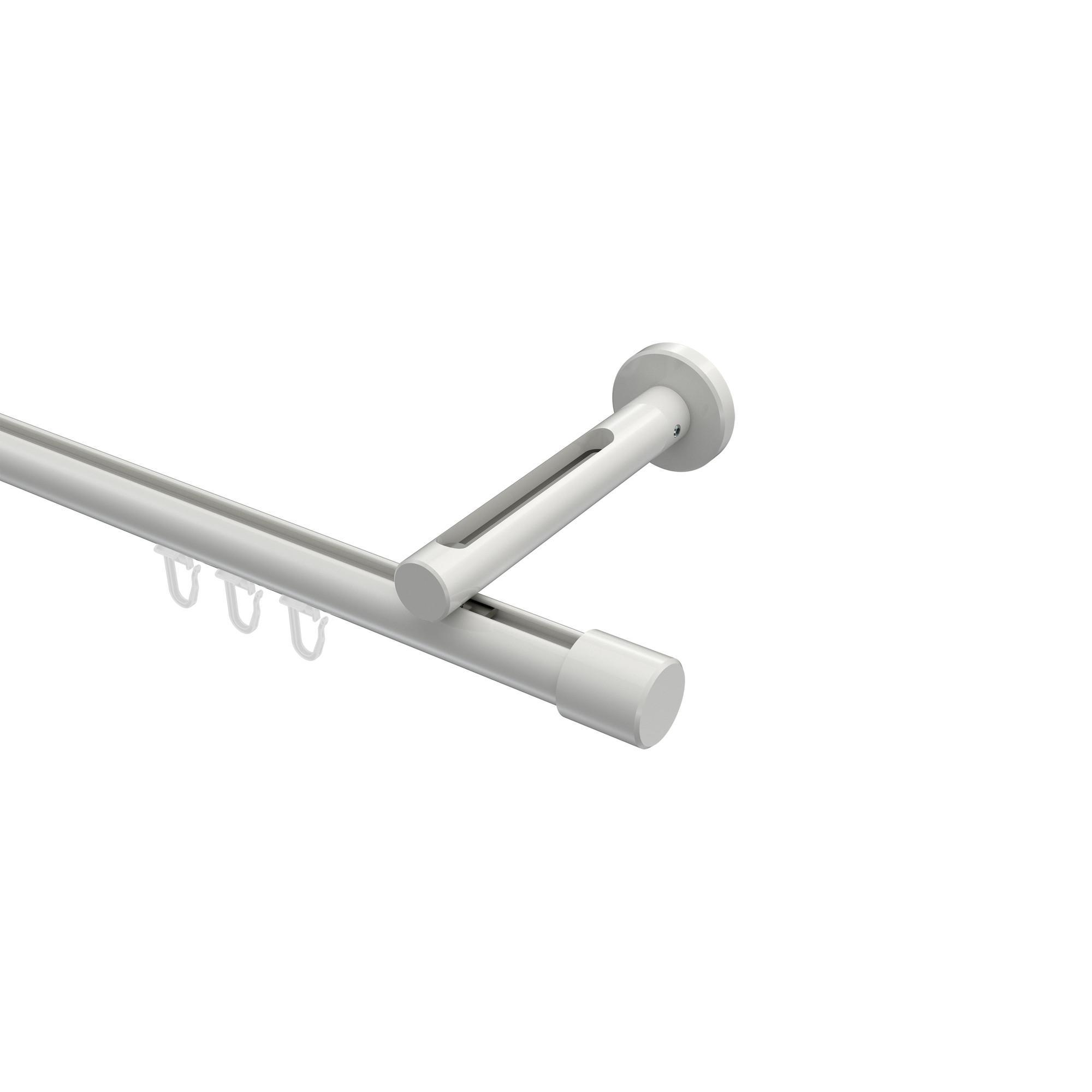 Gardinenstange Innenlauf Siteno Santo 180 Cm, 1-LäUfig, 20 Mm Ø Weiß
