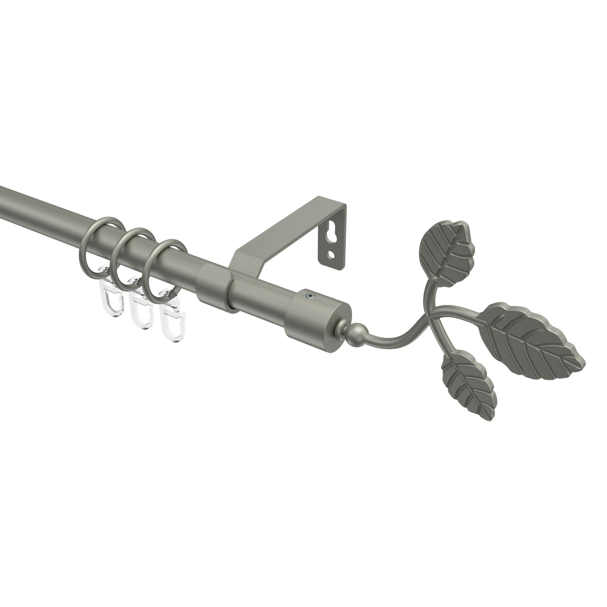 Gardinenstange Olymp Alessia 120 Cm, 1-LäUfig, 16 Mm Ø Chrom Matt