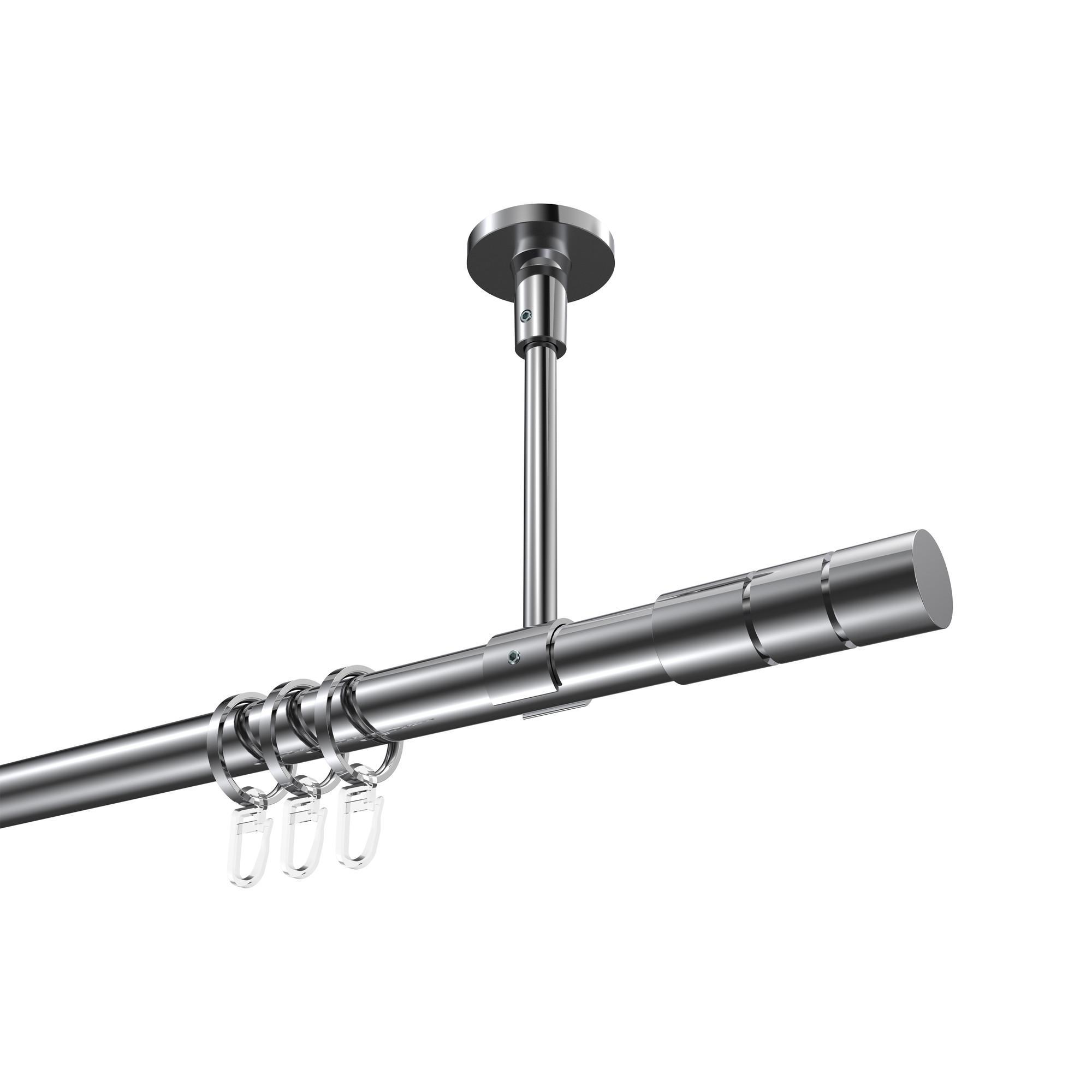 Gardinenstange Sonette Elanto 160 Cm, 1-LäUfig, 20 Mm Ø Chrom