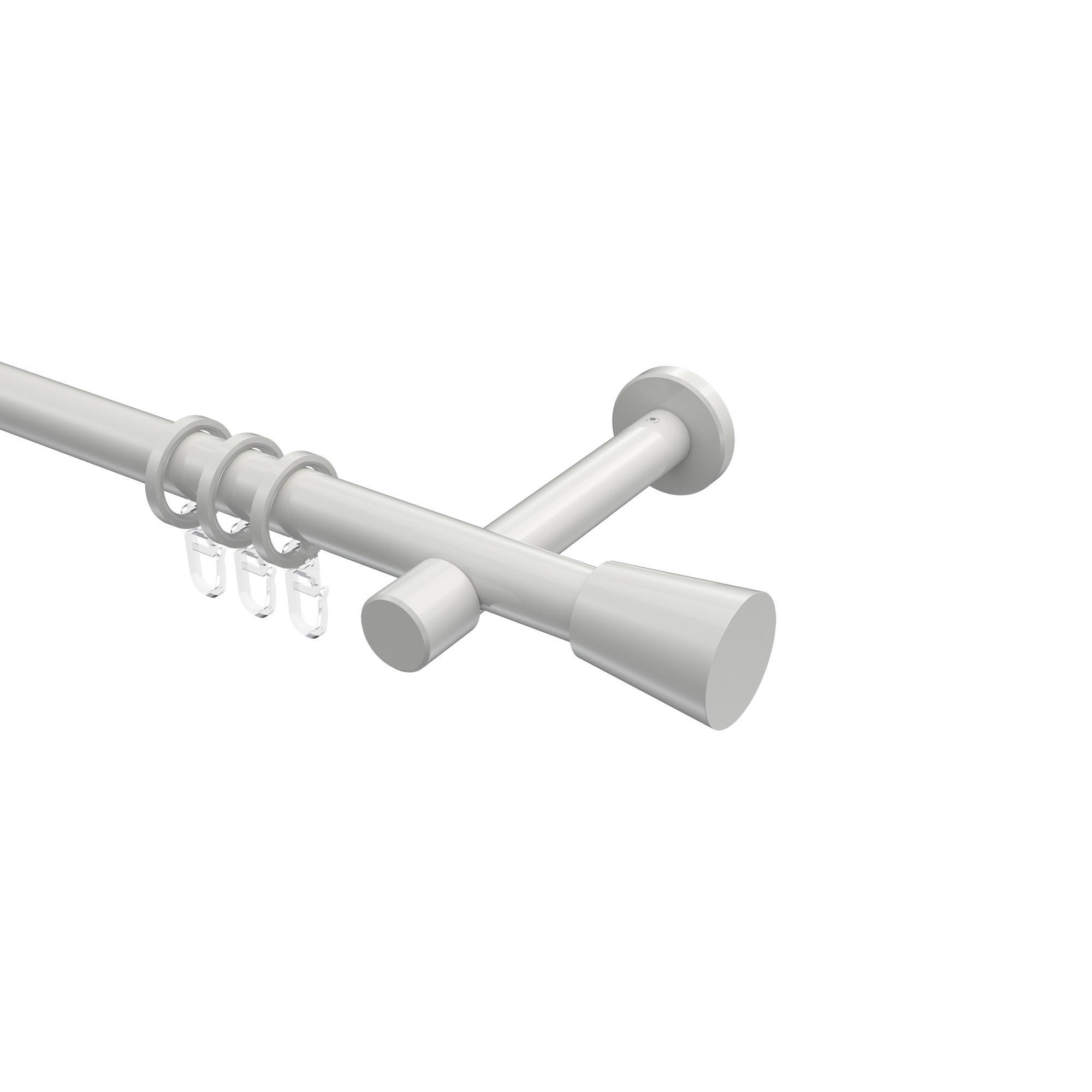 Gardinenstange Prestige Sitra 180 Cm, 1-LäUfig, 20 Mm Ø Weiß