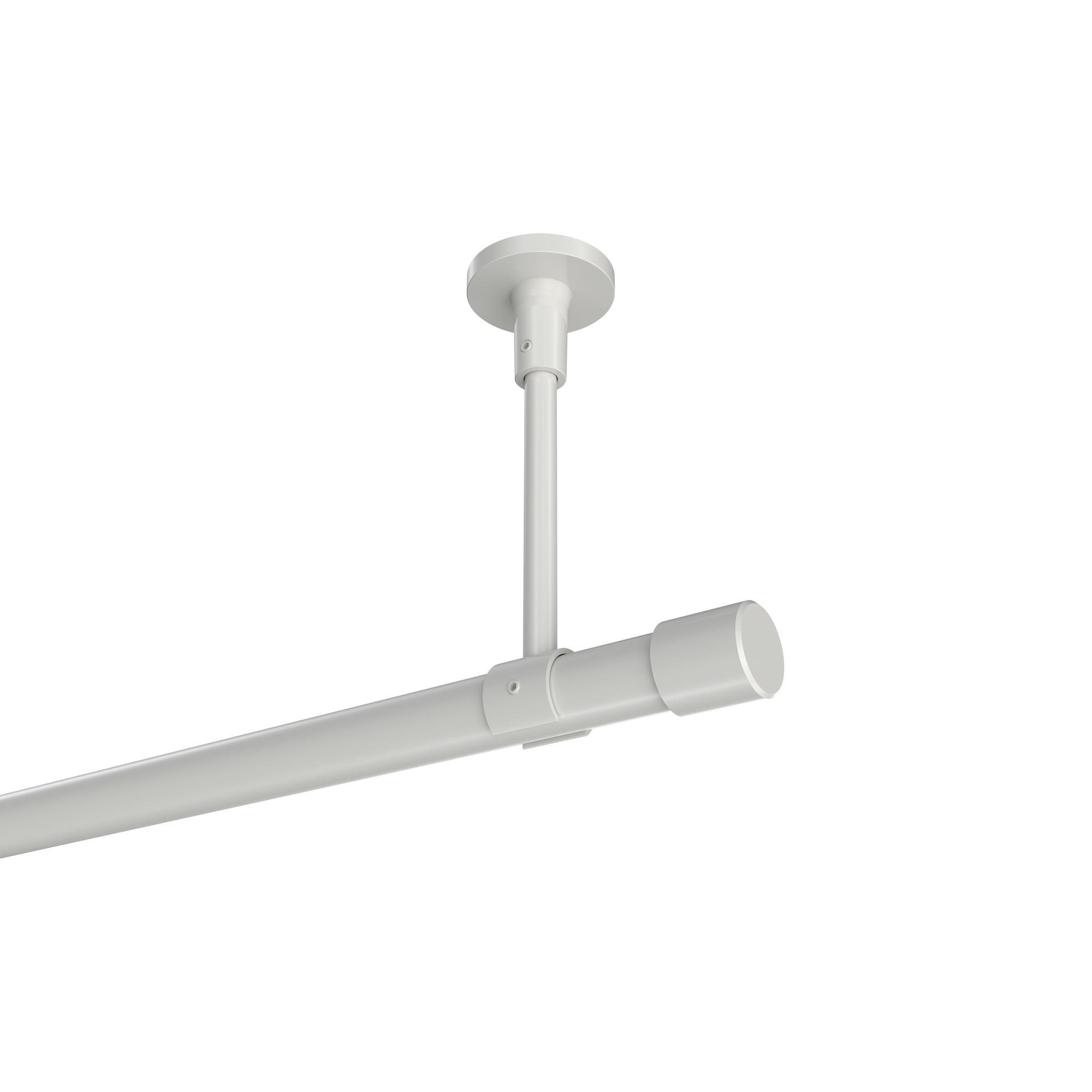 Gardinenstange Sonette Santo 120 Cm, 1-LäUfig, 20 Mm Ø Weiß