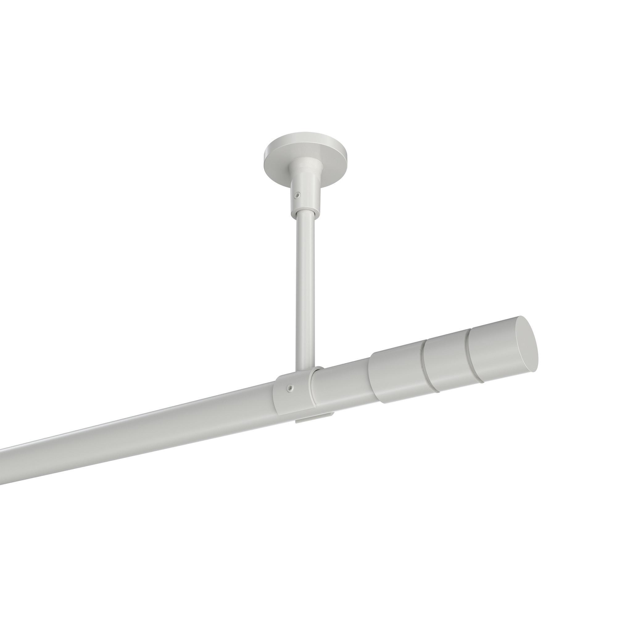 Gardinenstange Sonette Elanto 200 Cm, 1-LäUfig, 20 Mm Ø Weiß