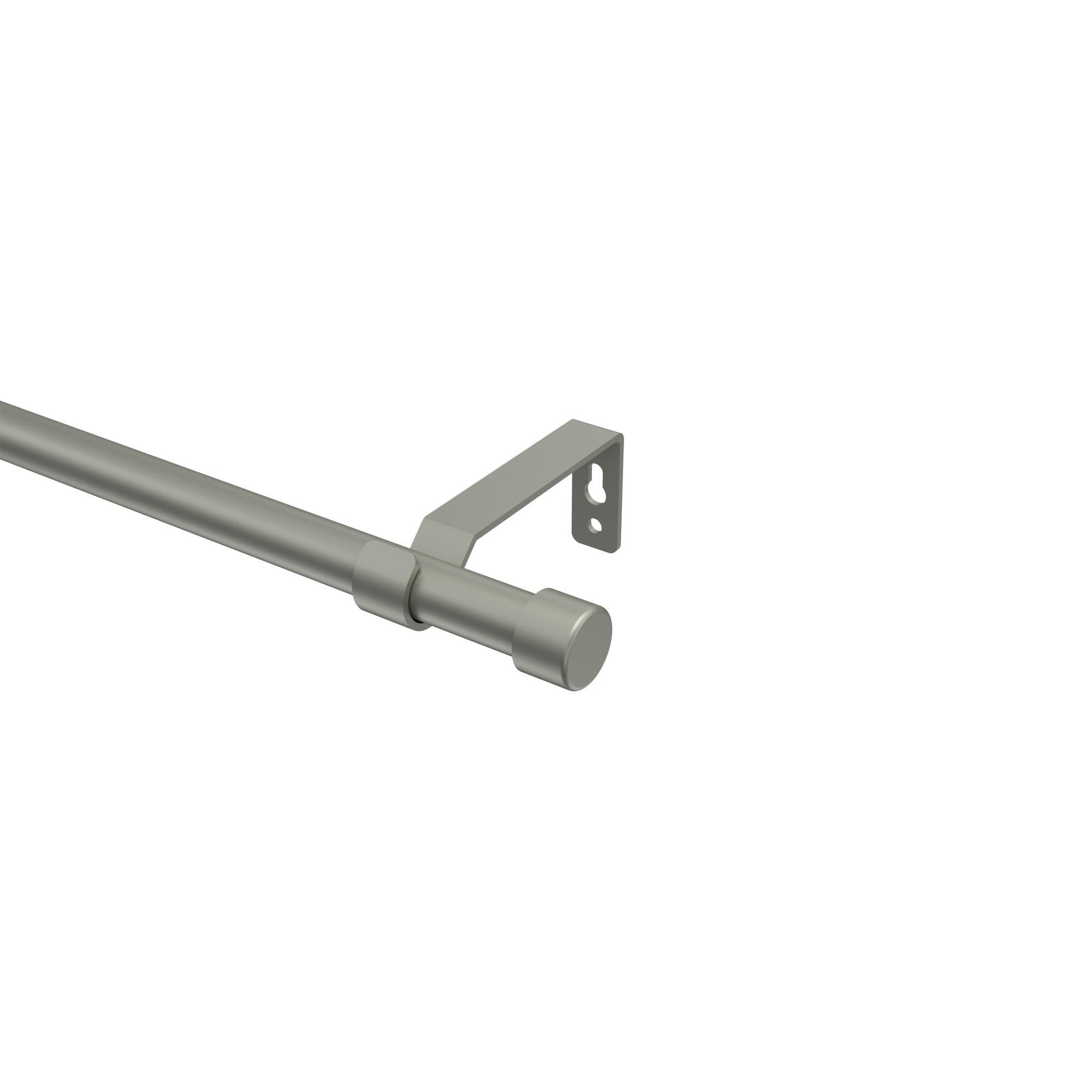 Gardinenstange Olymp Lucan 540 Cm (Geteilt In 3 X 180 Cm), 1-LäUfig (Ohne Ringe), 16 Mm Ø Chrom Matt
