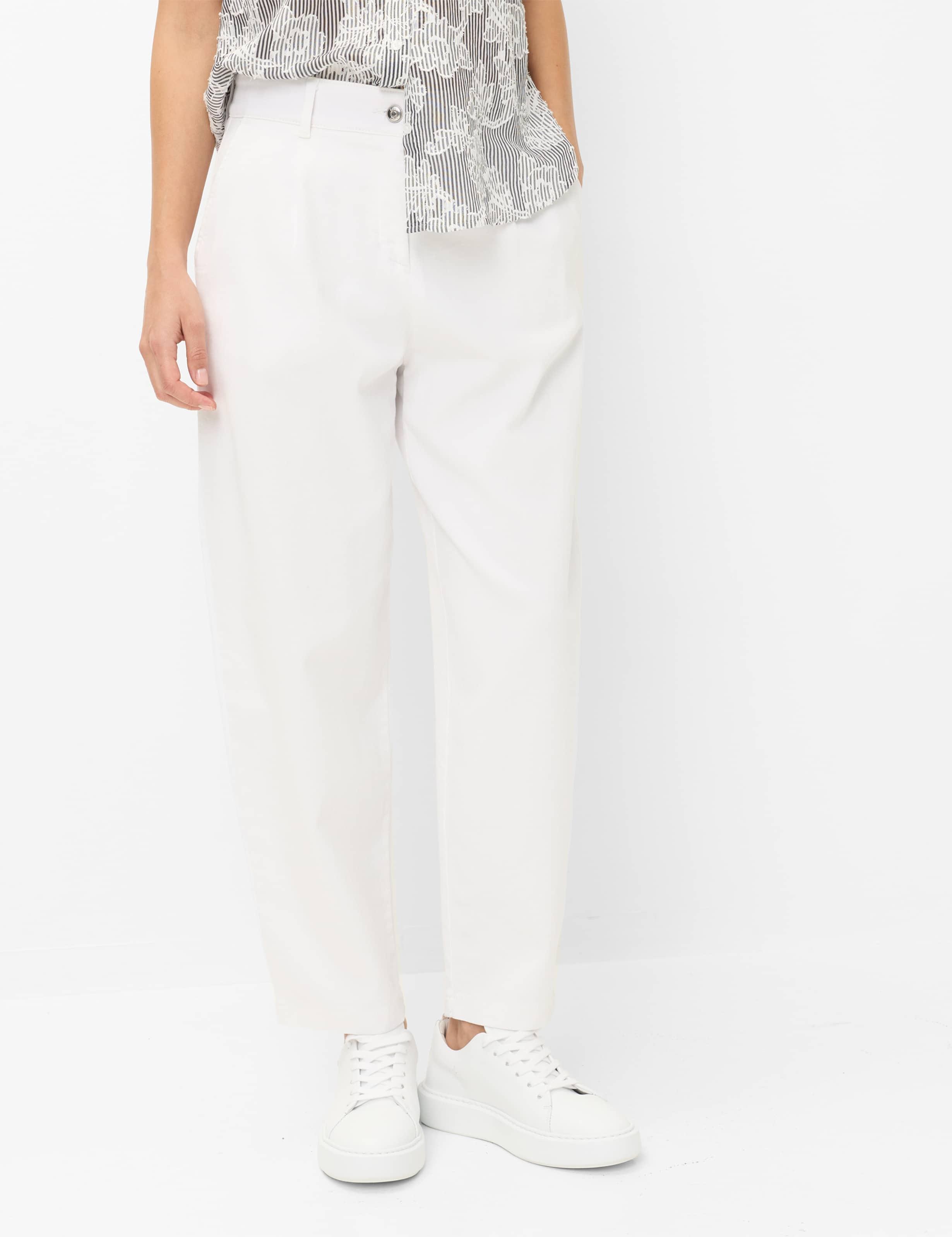 Brax Damen Jeans Style Megan S White, Weiß, Gr. 38L