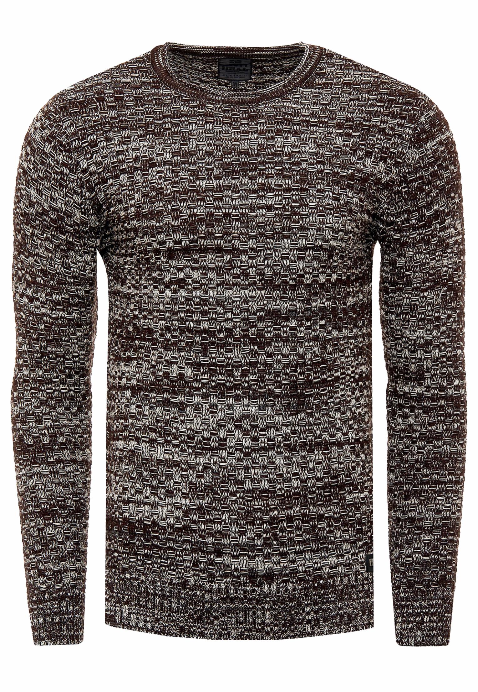 Rundhals Strick Pullover
