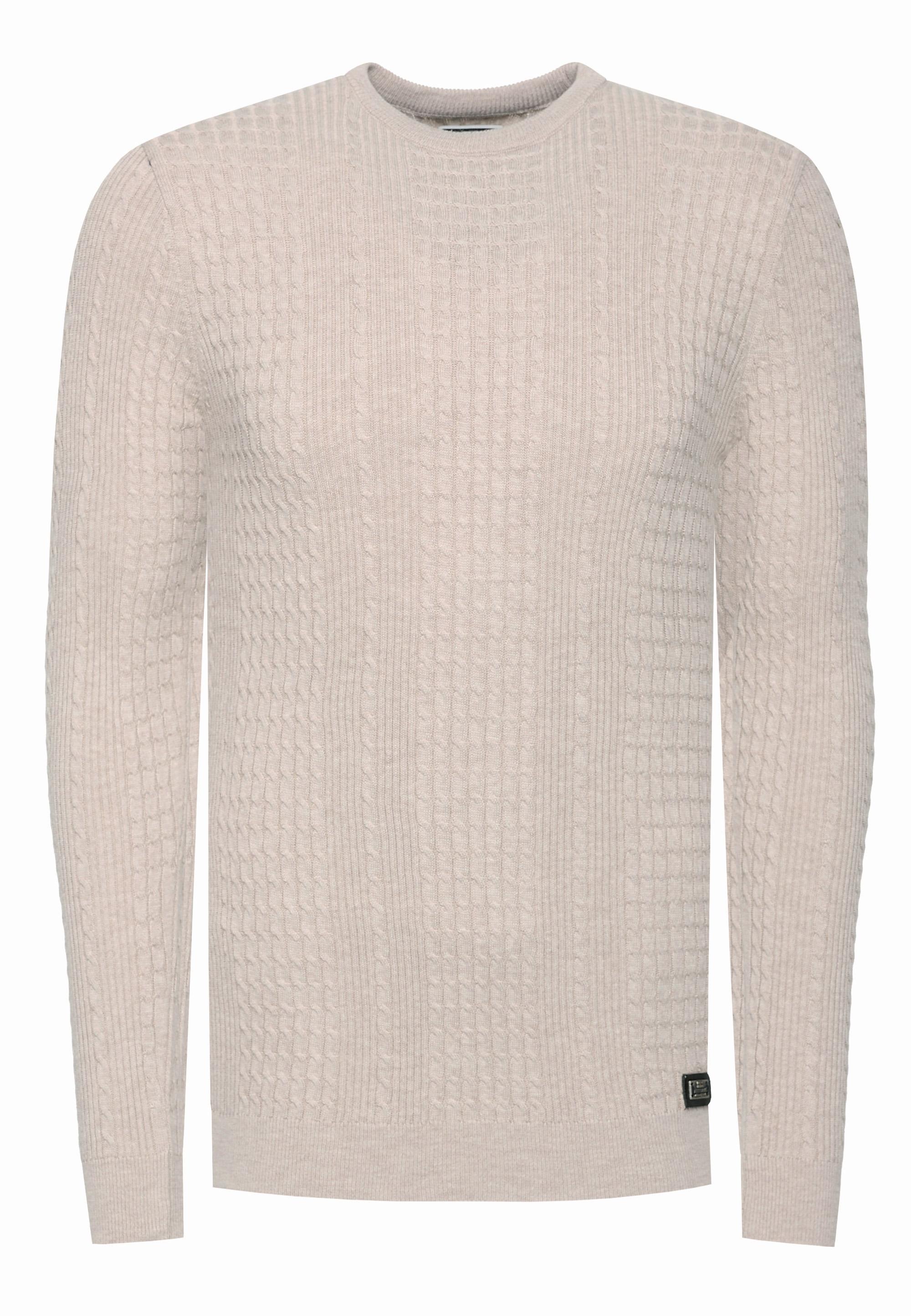 Super-Slim-Fit Streetwear Fein Strick Pullover