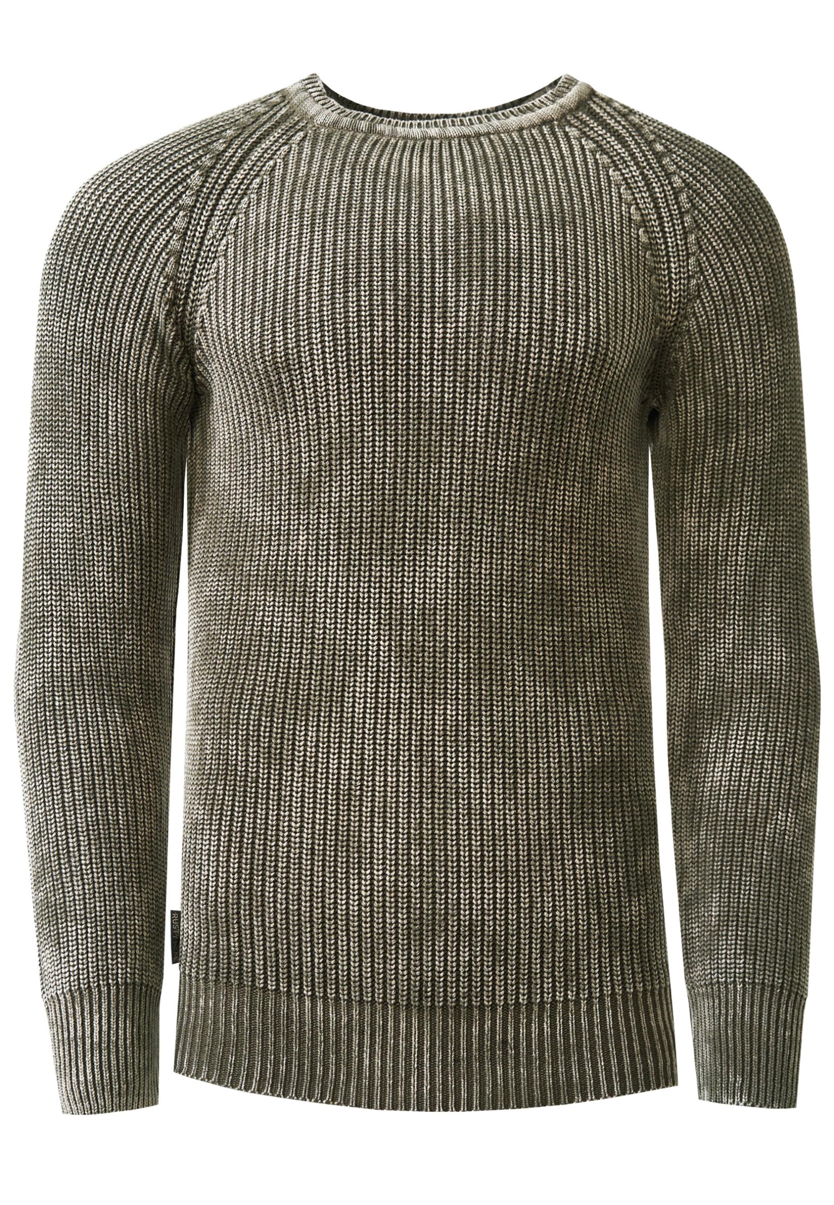 Verwaschener Strickpullover Im Vintage Look