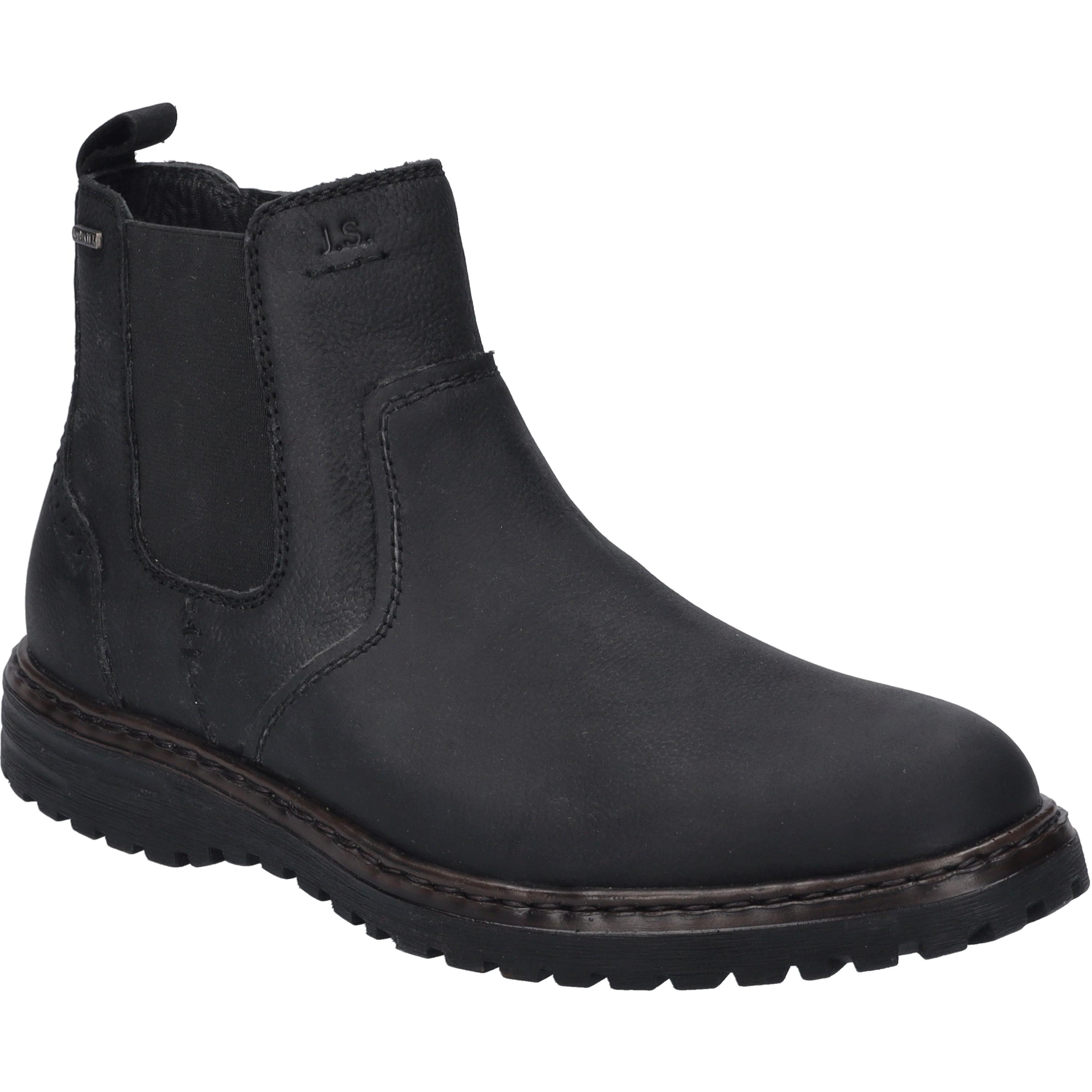 Josef Seibel Erroll 51 | Stiefelette FüR Herren | Schwarz Erroll 51, Schwarz