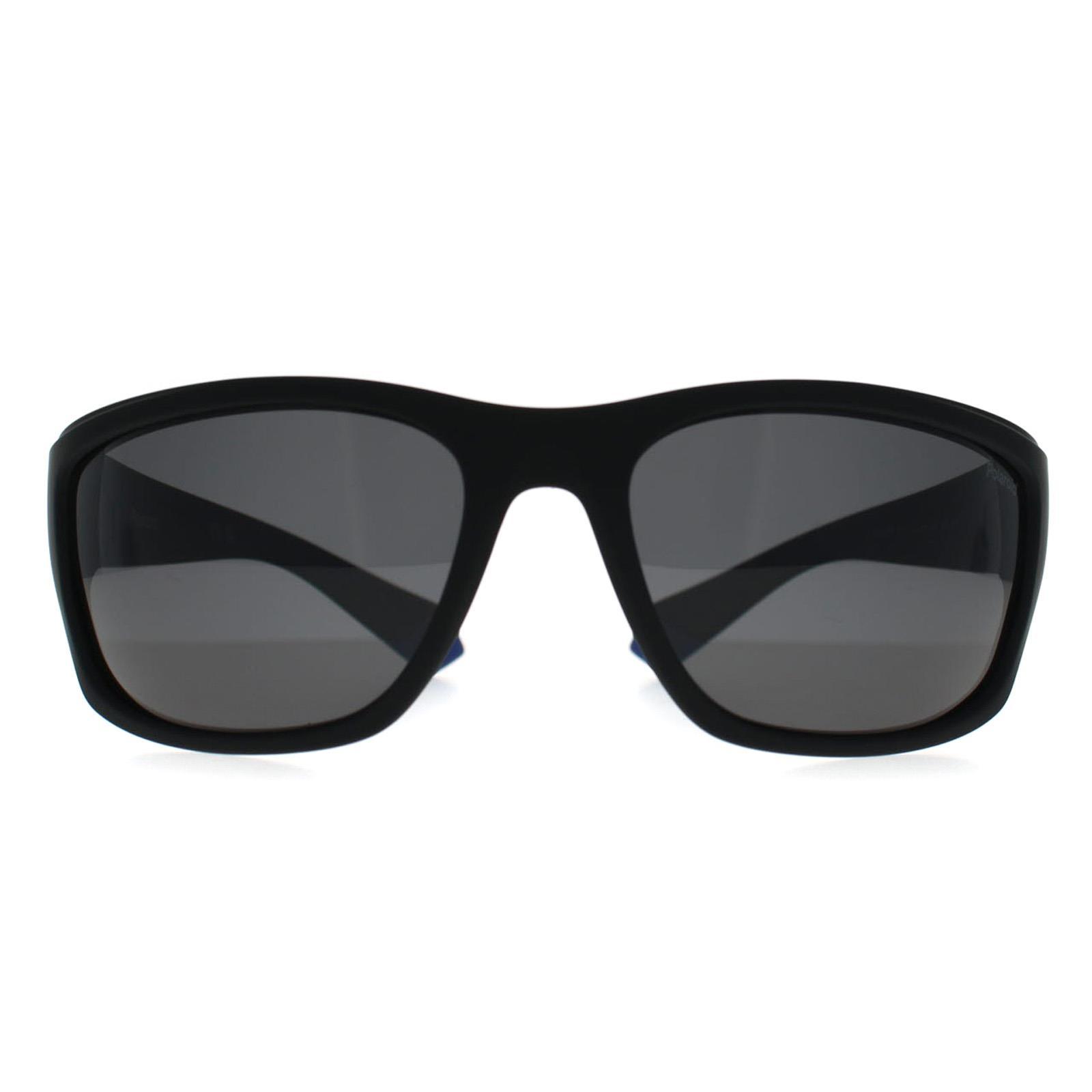 Polaroid PLD 2135/S D51 M9 Schwarz Blau Grau Polarisierte Sonnenbrille