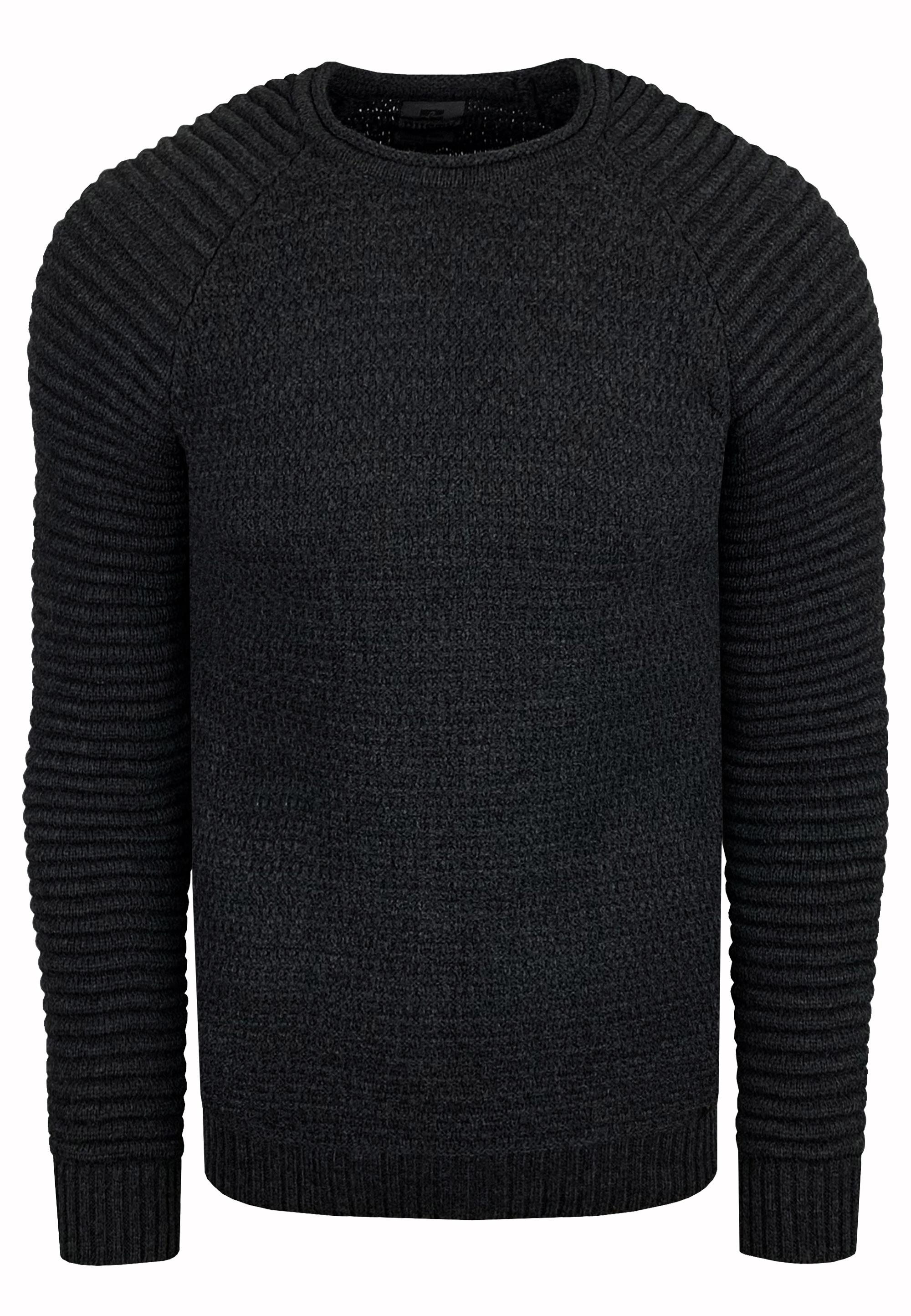 Rusty Neal Rundhalsausschnitt Pullover Schwarz