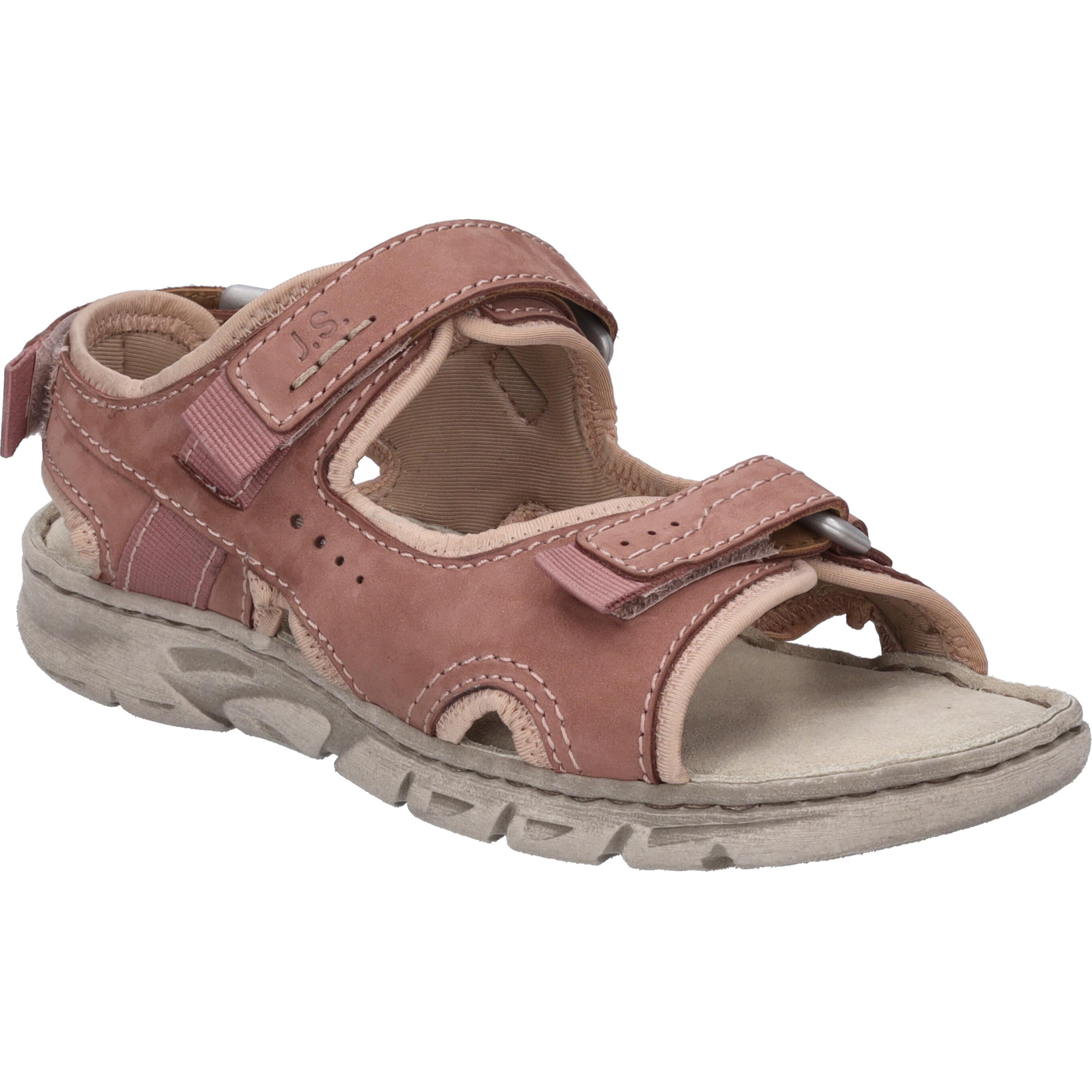 Josef Seibel Brenda 01 | Sandale FüR Damen | Rot Brenda 01, Altrosa-Kombi