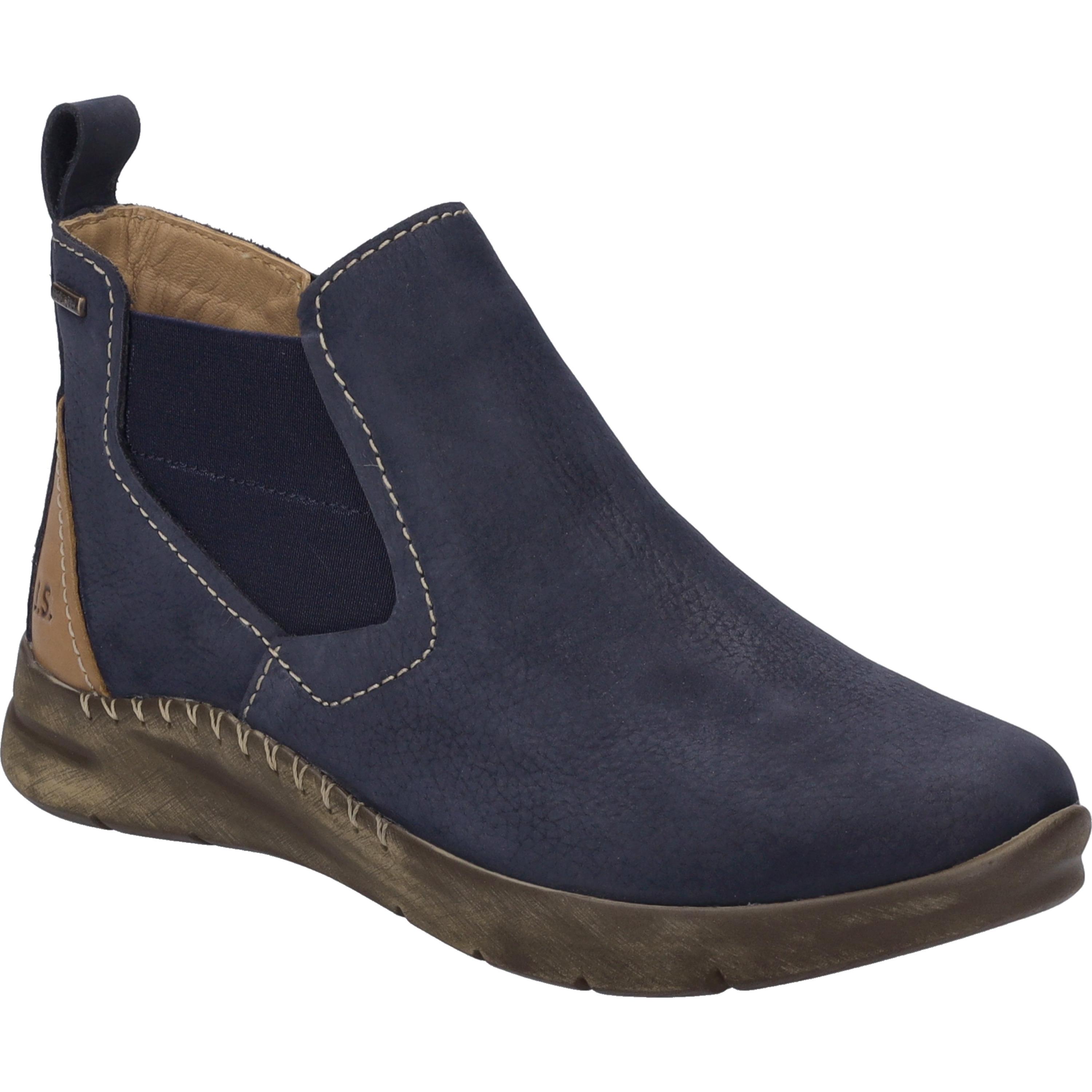 Josef Seibel Conny 57 | Stiefelette FüR Damen | Blau Conny 57, Ocean-Kombi