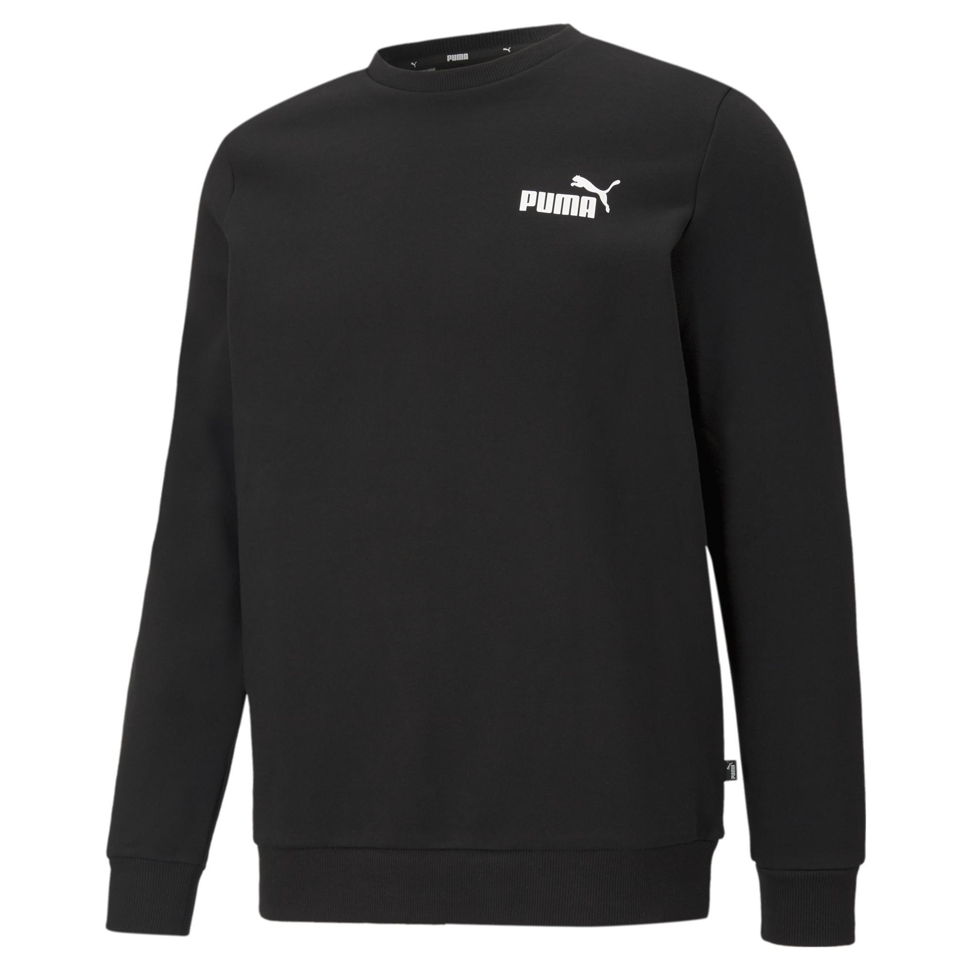 Puma Herren Essentials Kleines Logo Rundhals Sweatshirt