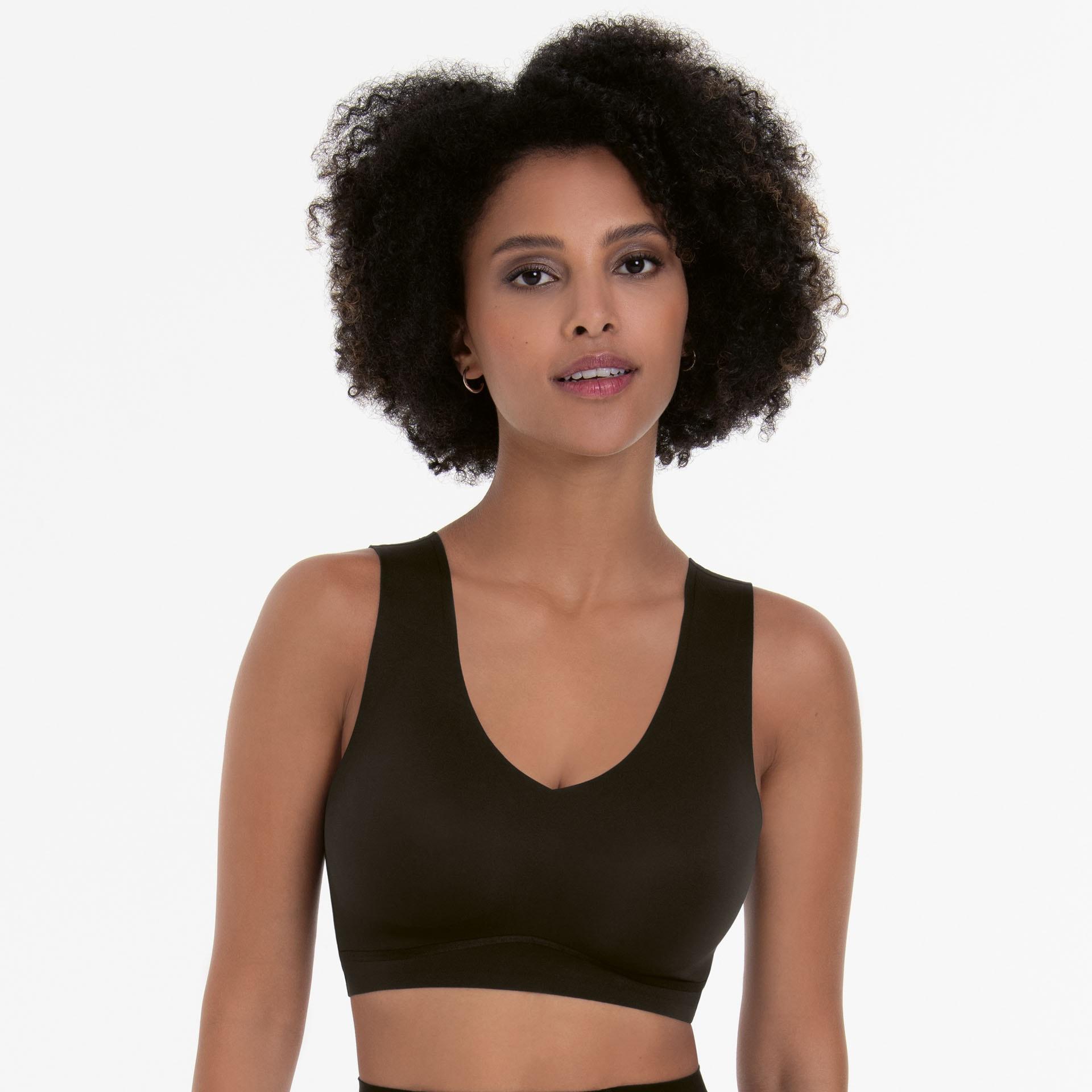 Bralette Anita Since 1886 "Essential", Damen, Gr. M, N-Gr, Schwarz, Stoff, Obermaterial: 54% Polyamid, 46% Elasthan, Clean, Basic, Bequem, Bhs Bralette, Herausnehmbarer Schale, Gemoldete Cups, Ohne BüGel, Atmungsaktiv