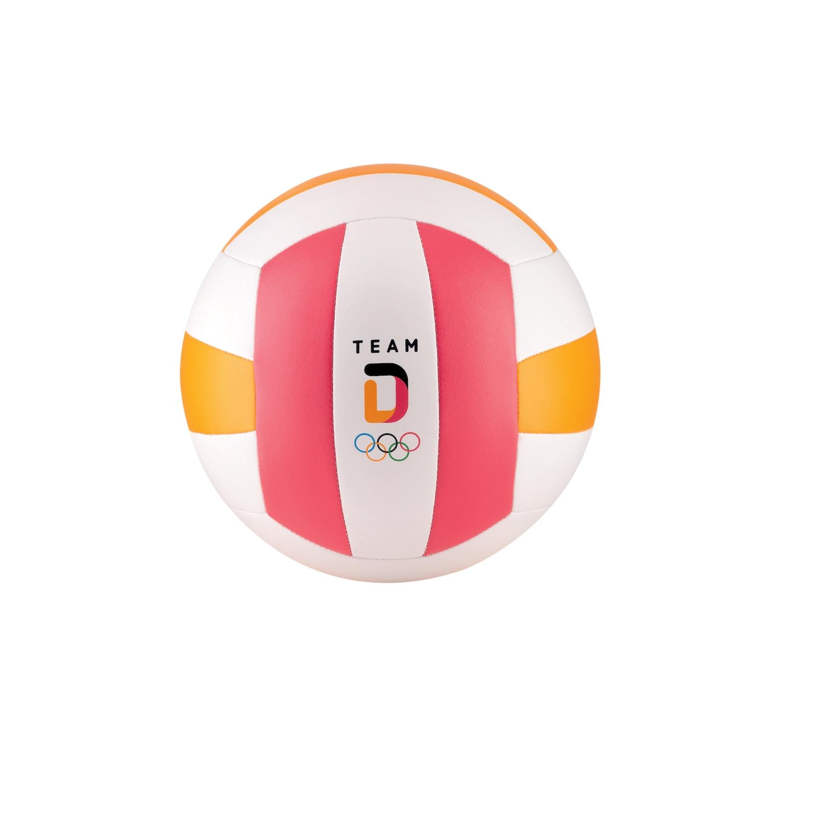Team D Volleyball (weiß/orange/rot)