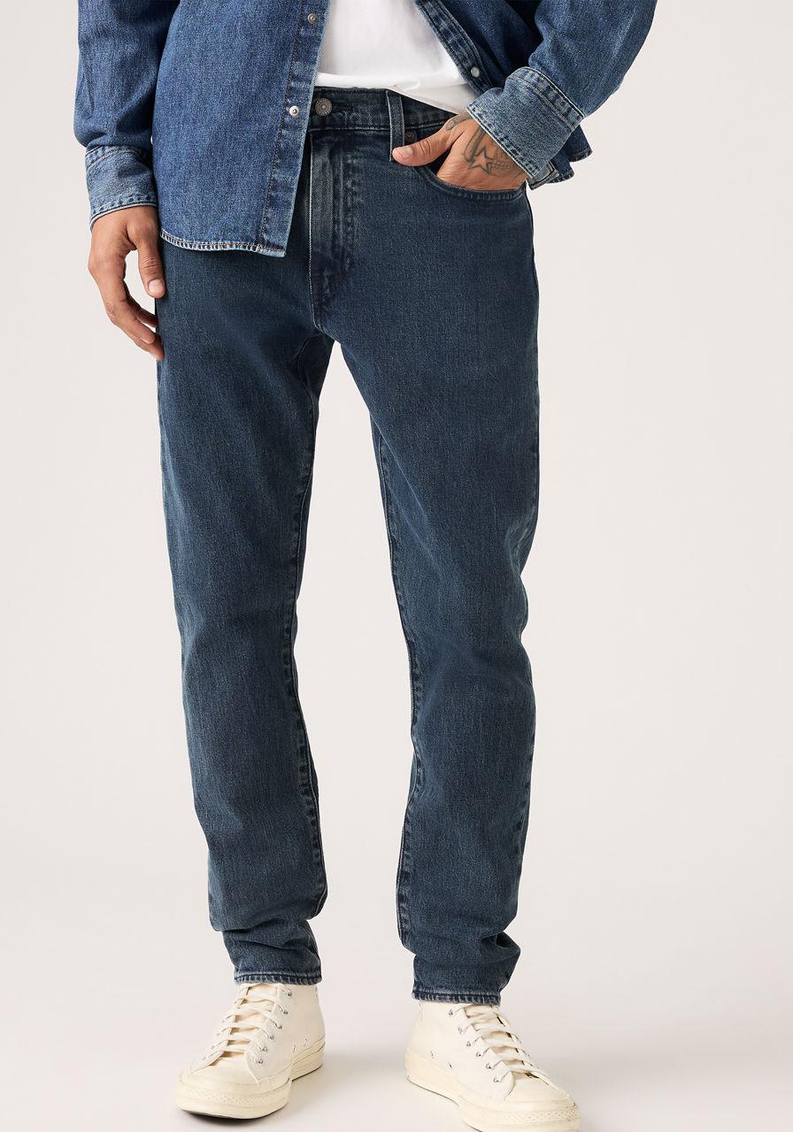Tapered-Fit-Jeans Levi's "512 Slim Taper Fit", Herren, Gr. 32, LäNge 30, Blau (Blau Aria), Denim/Jeans, Obermaterial: 99% Baumwolle, 1% Elasthan, Schmal Lang, Jeans, Mit Markenlabel