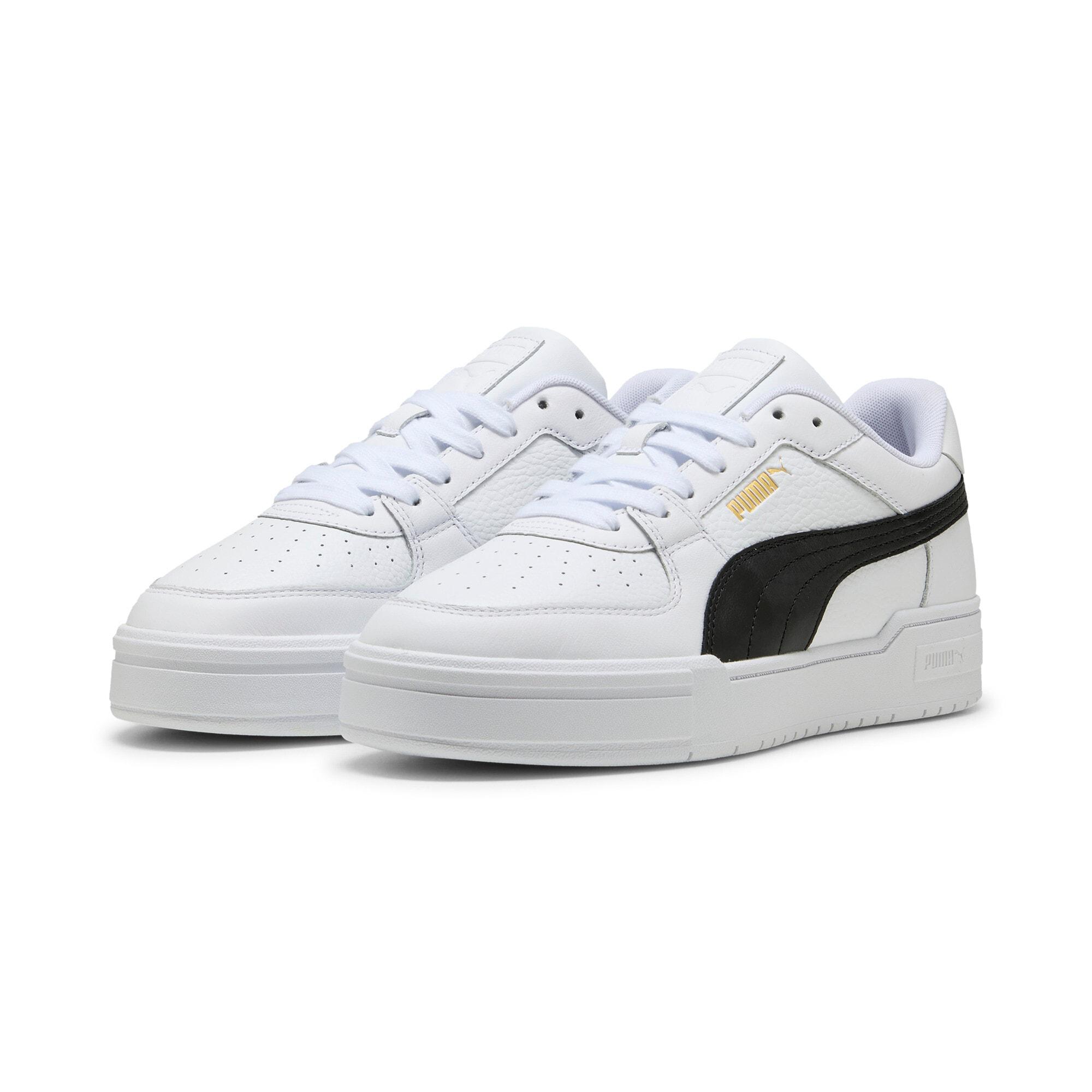 Sneaker Puma "Ca PRO Classic Ii", Damen, Gr. 42, Schwarz-Weiß (Puma Weiß, Puma Schwarz), Leder, Unifarben, Schuhe Sneaker, FüR FreizeitaktivitäTen, Mit Atmungsaktivem Mesh-Futter