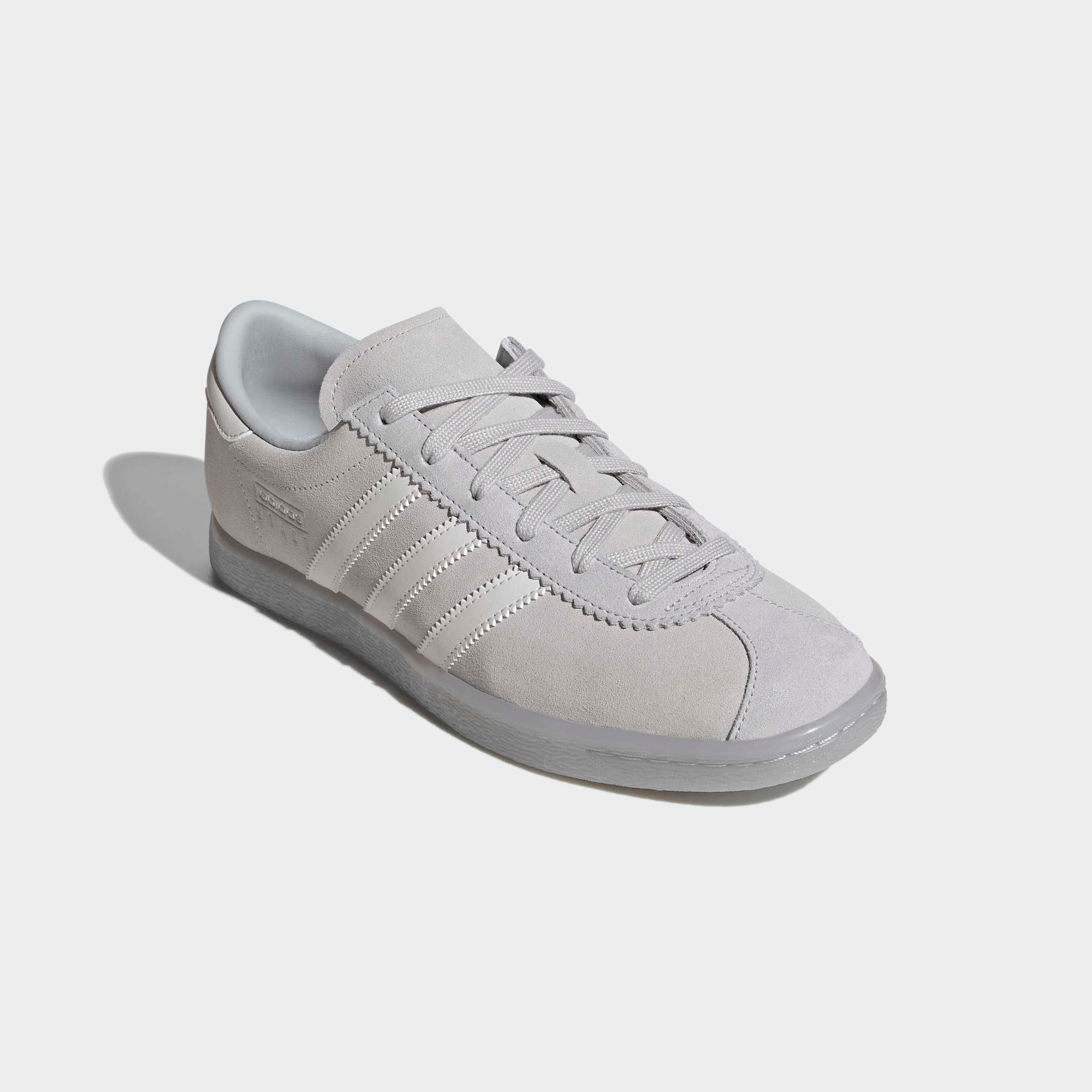 Sneaker Adidas Originals "Stadt", Herren, Gr. 40,5, Grau Two, Grau One, Clear Onix, Leder, Synthetik, Schuhe Sneaker