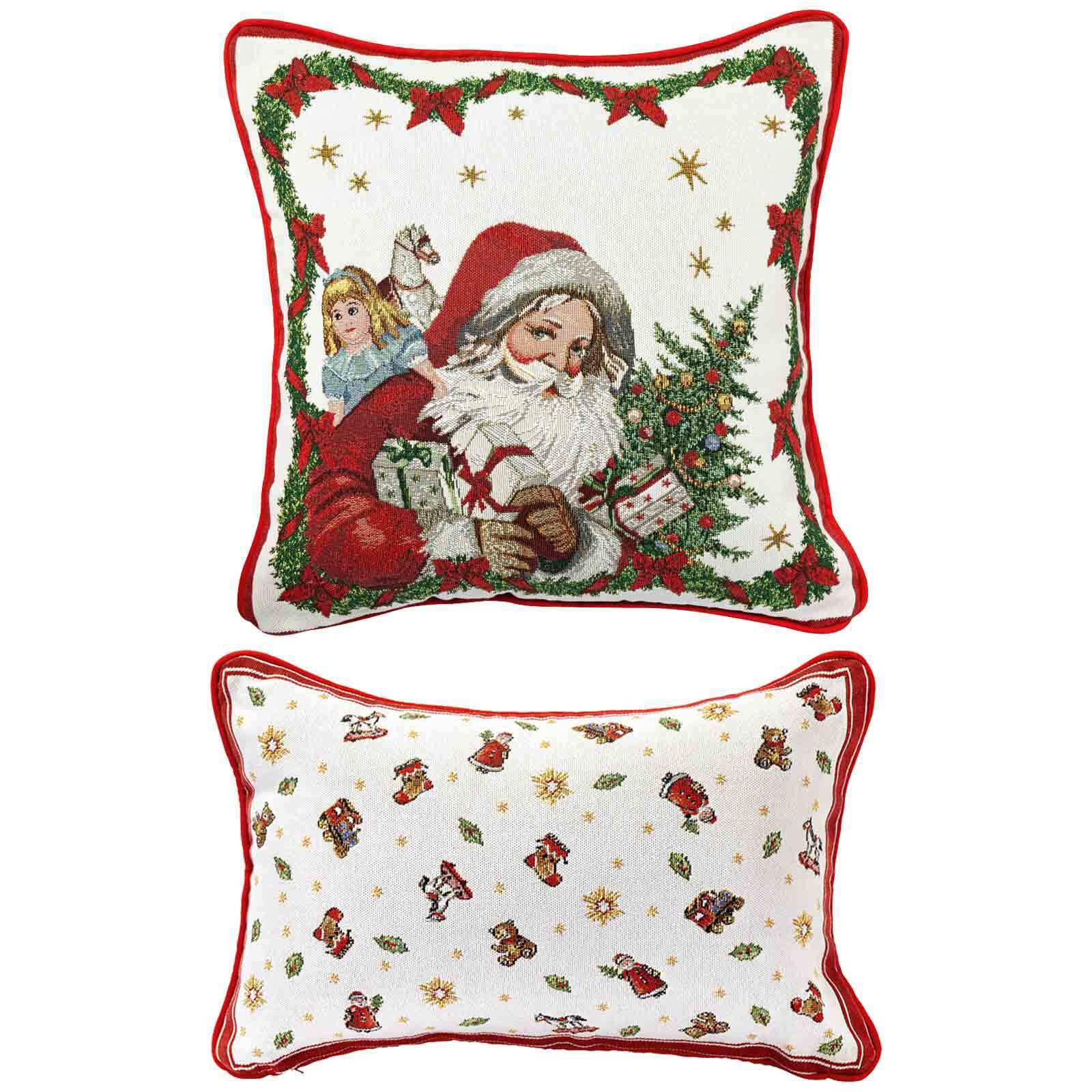 Kopfkissen Villeroy & Boch "Kissen-Set Toy's Fantasy 2Er Set Bunt", Bunt, B:2Cm H:2Cm L:2Cm, Obermaterial: 100% Baumwolle Co., Kopfkissen