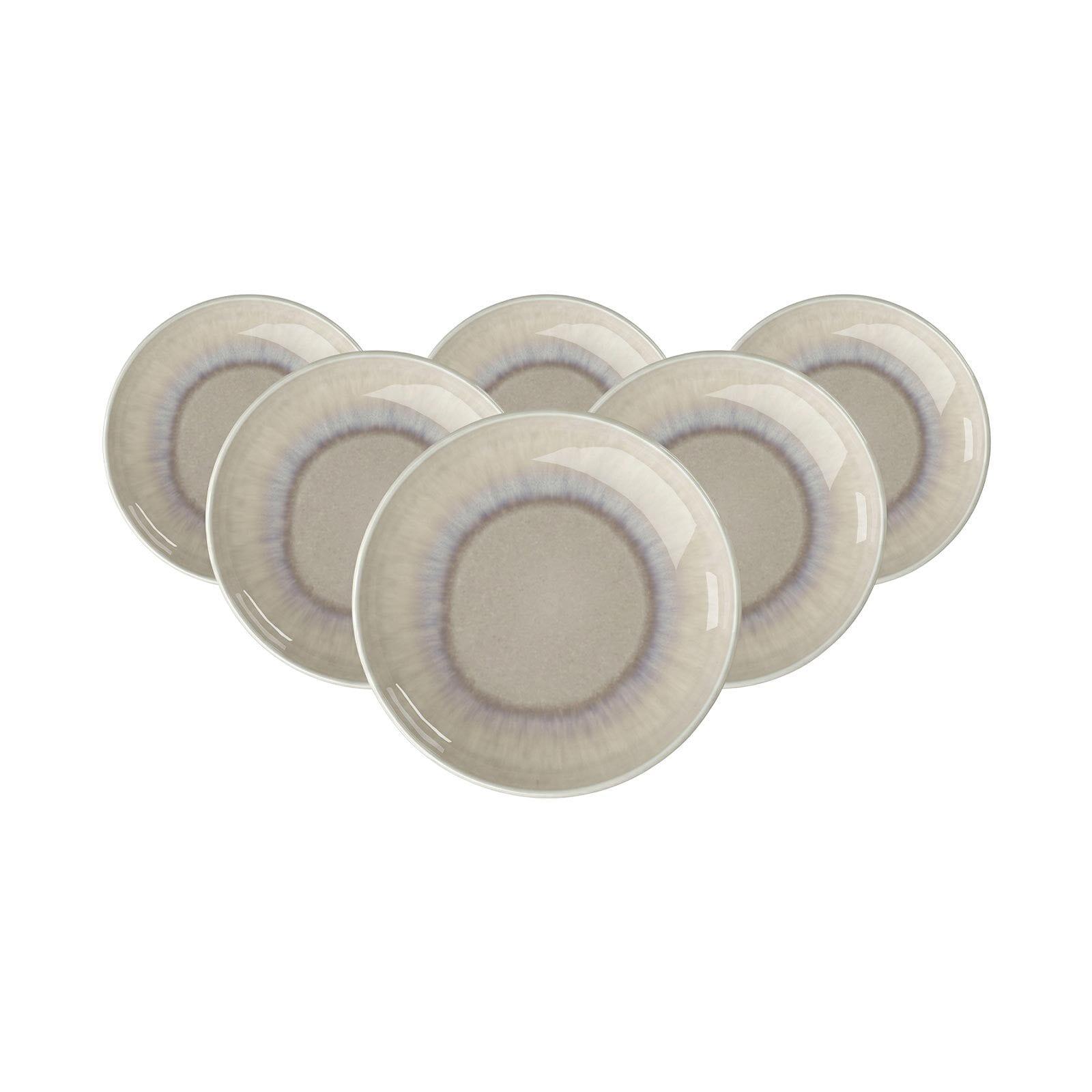 FrüHstüCksteller "Teller Perlemor Sand ø 16 Cm 6Er Set Beige", Beige, B:16Cm H:2,9Cm L:16Cm T:16Cm Ø:16Cm, Like. By Villeroy & Boch, Speiseteller, SpüLmaschinengeeignet, Mikrowellengeeignet