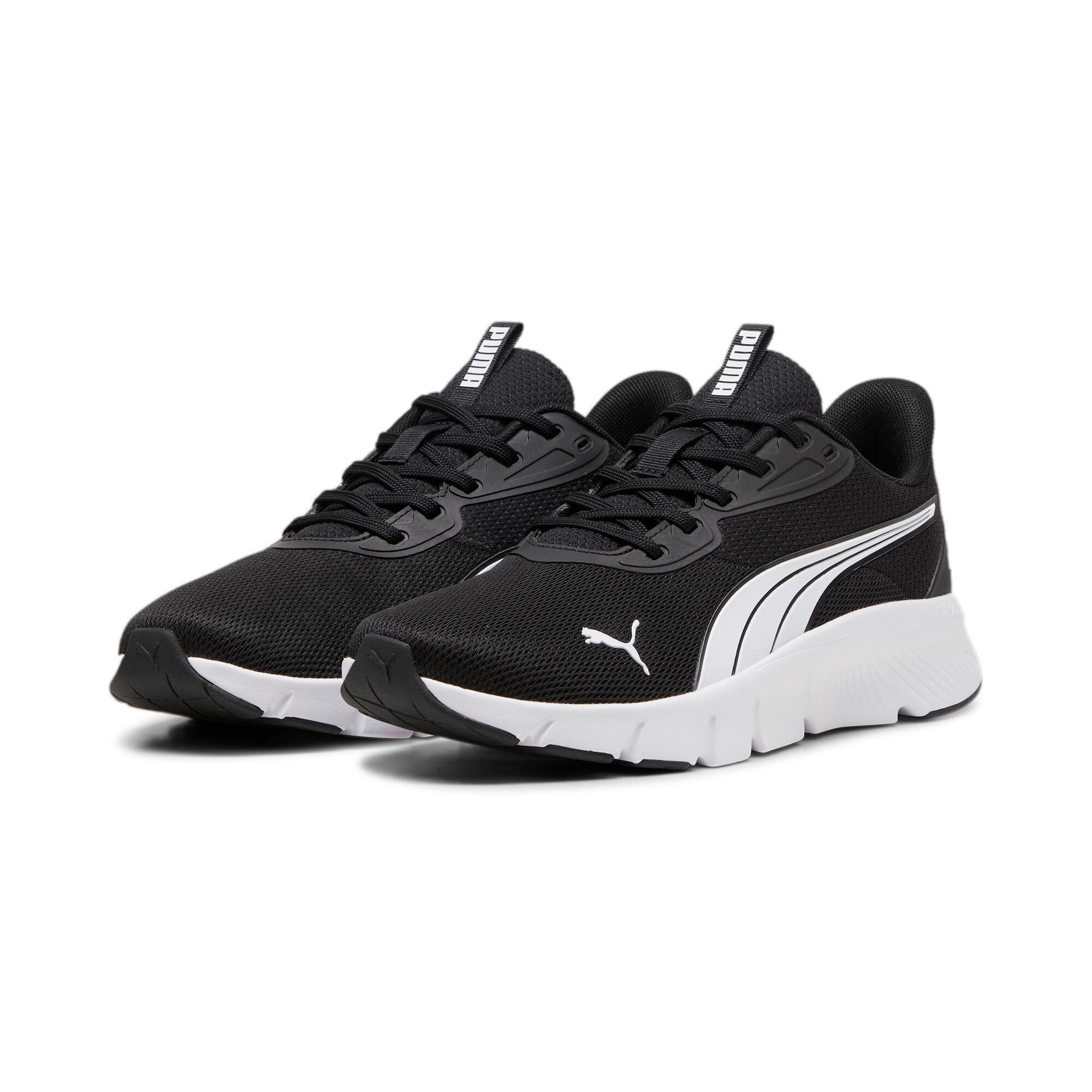 Laufschuh Puma "Flexfocus Lite Modern", Damen, Gr. 41, Puma Schwarz, Puma Weiß, Textil, Schuhe Laufschuh, FüR Sportlichen Alltag, Atmungsaktives Obermaterial