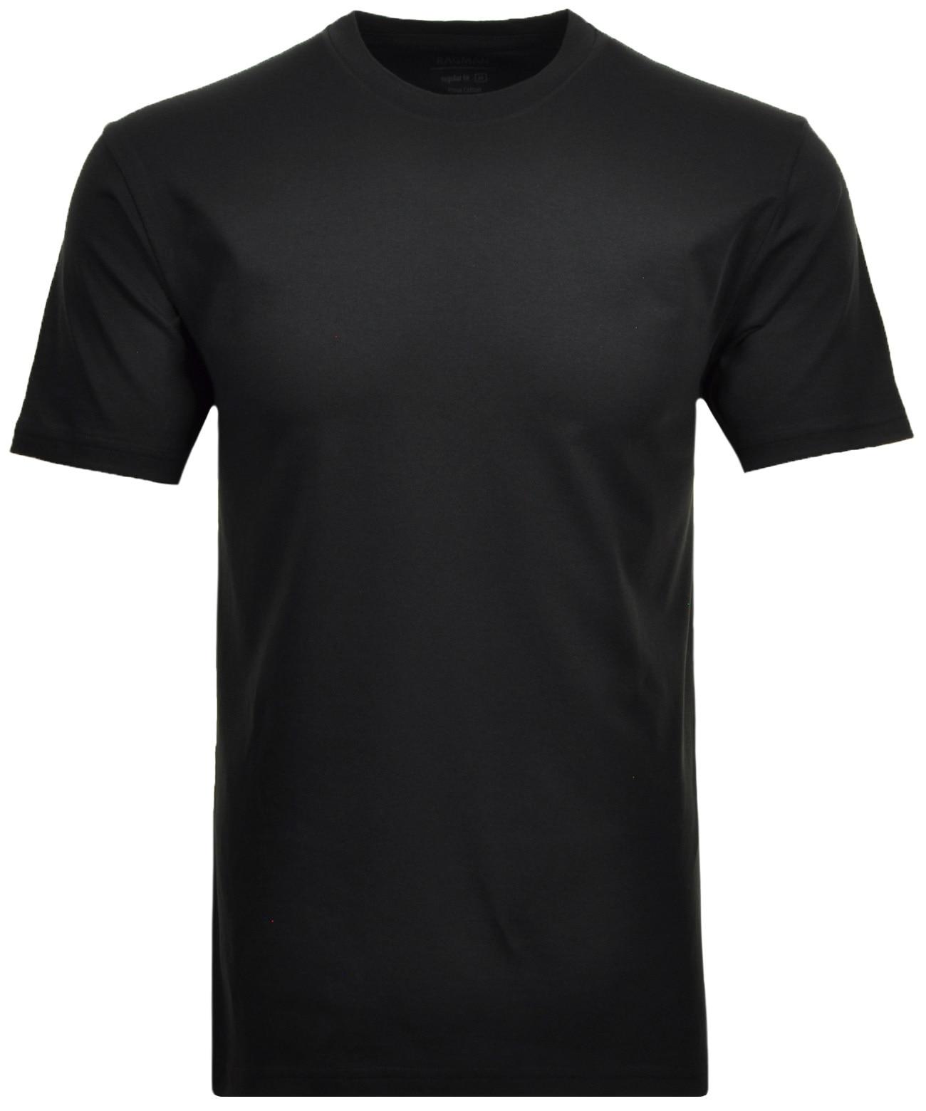T-Shirt Ragman "Set:", Jungen, Gr. L, Schwarz, Jersey, Baumwolle, Regular Fit, Rundhals, Shirts T-Shirt