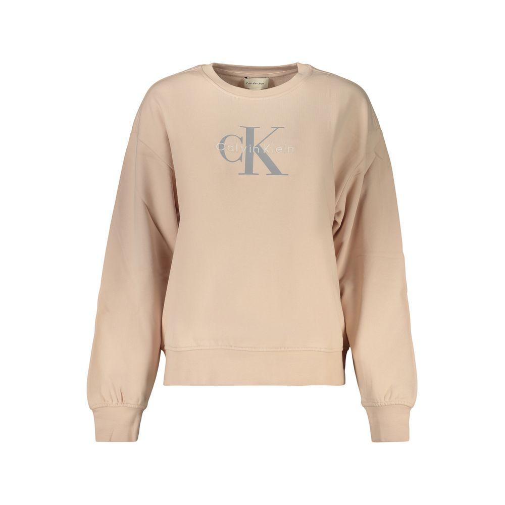 Calvin Klein Pinkes Baumwoll-Sweatshirt FüR Frauen