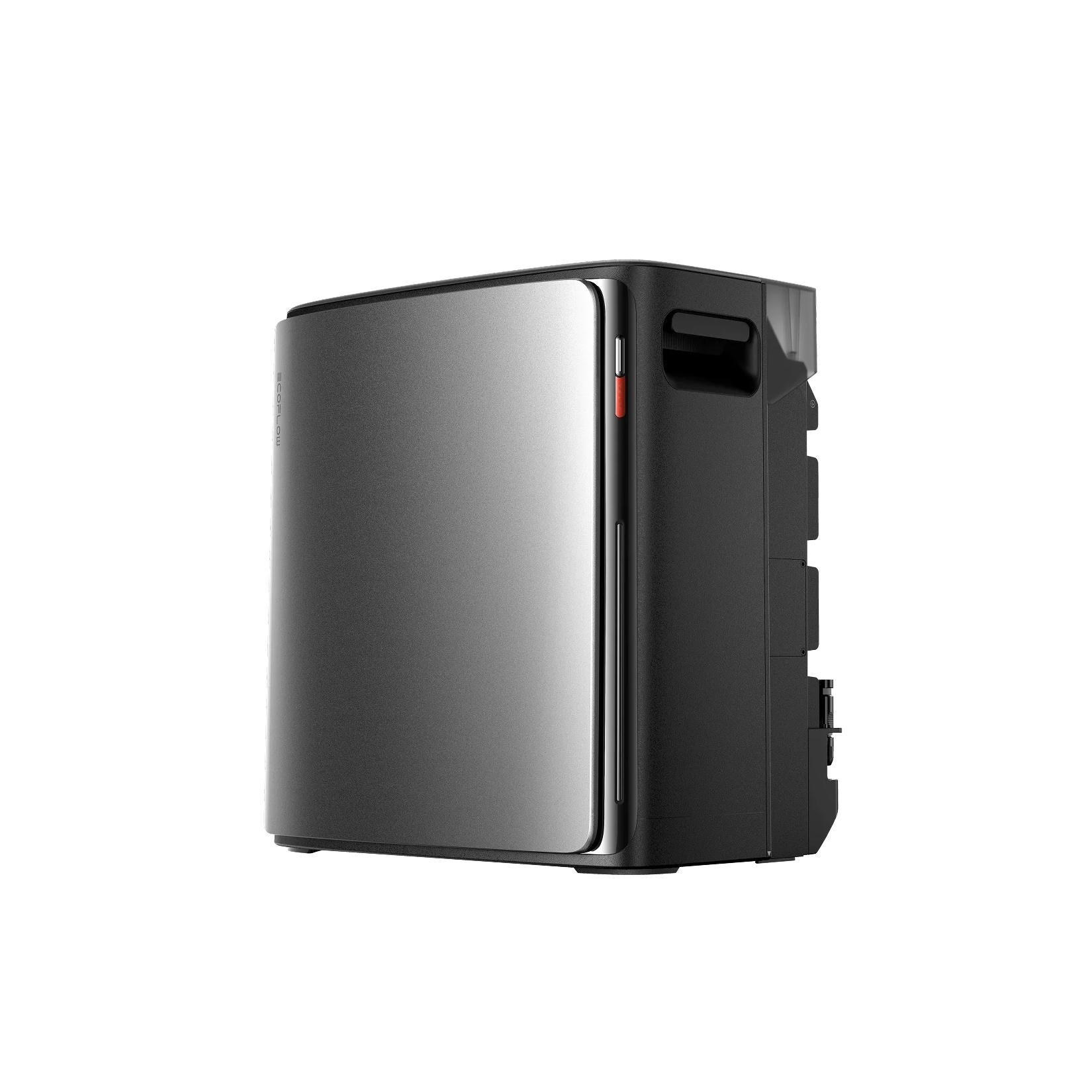 Ecoflow Stream Ultra X 3,84Kwh, 0% VAT Balkonkraftwerk Mit Speicher, 4 Mppt Solareingang, 2300W Dual Ac-AnschlüSse, All-In-One Stromspeicher Mit Wechselrichter 23Kwh KapazitäT, 6000 Zyklen, Plug&Play