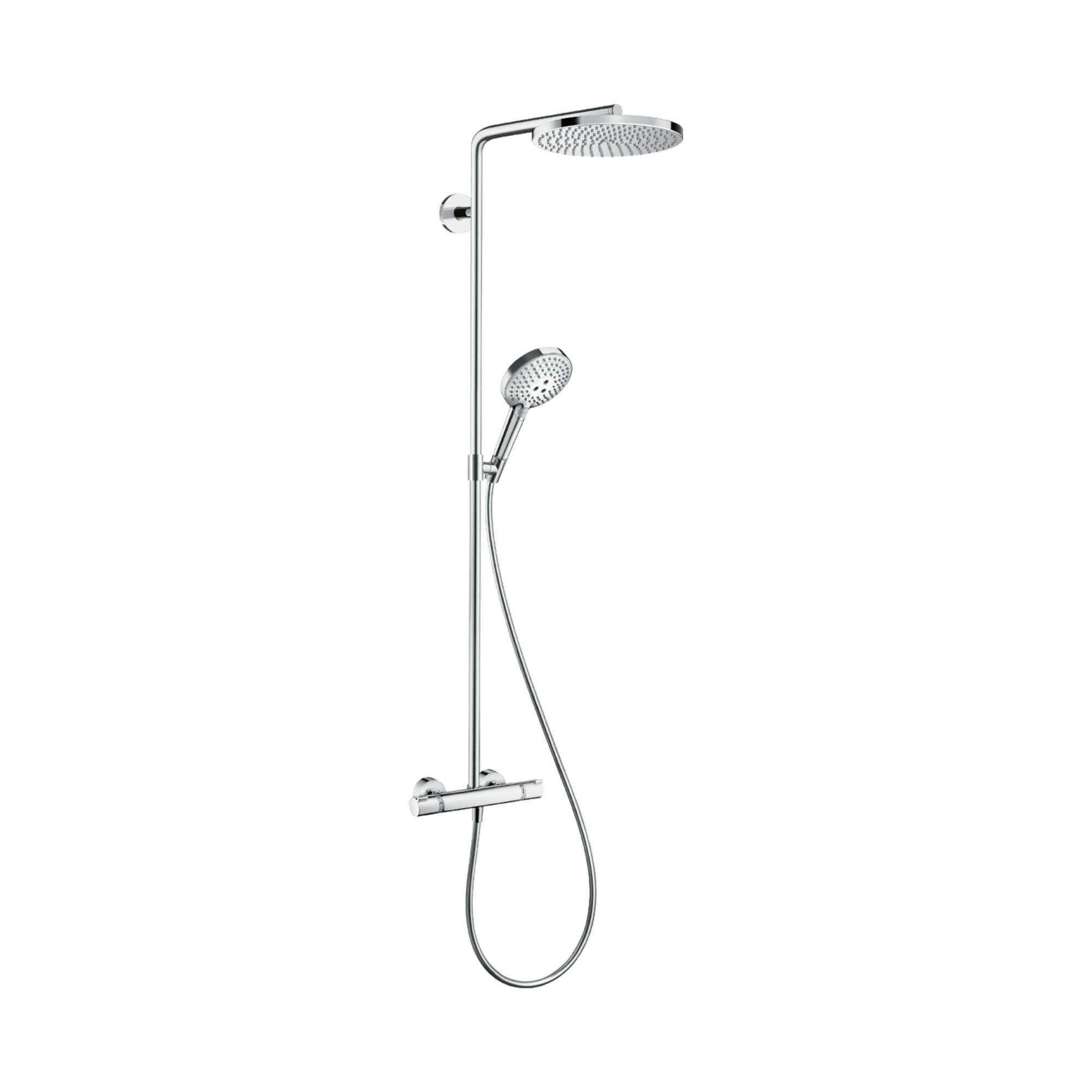 Hansgrohe Showerpipe Raindance S 2Jet, Ecosmart+, 6 L/Min, Chrom (28825000)