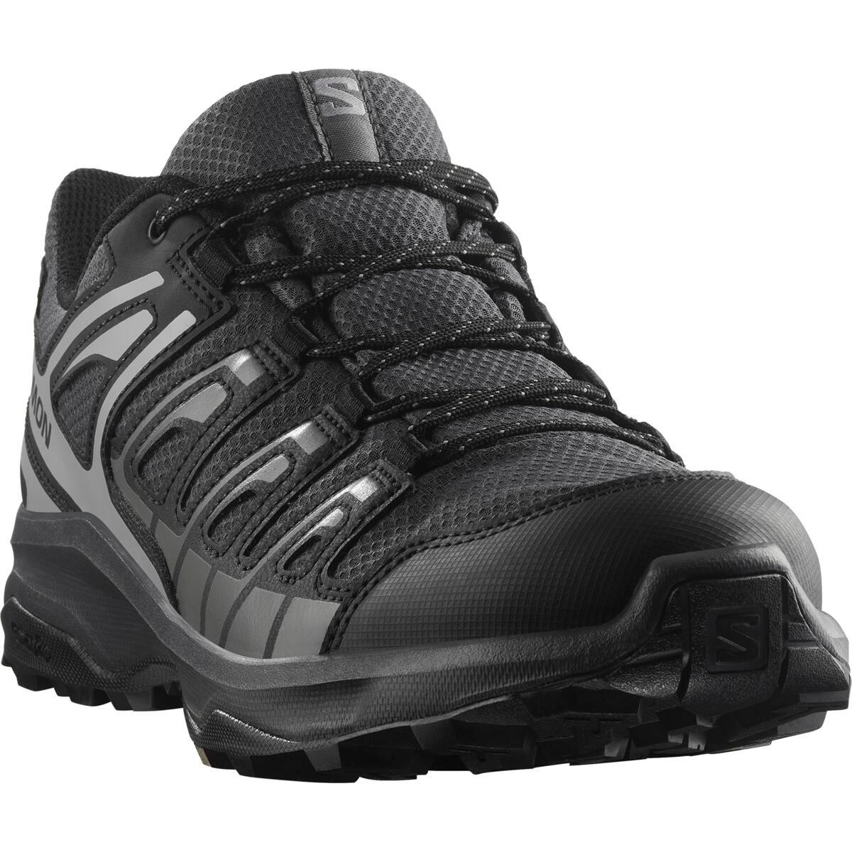 Outdoorschuh Salomon "Extegra GORE-TEX", Herren, Gr. 44,5, Schwarz (Asphalt, Schwarz, Castlerock), Synthetik, Textil, Schuhe Outdoorschuh, Wasserdicht Dank Gore-Tex Membrane