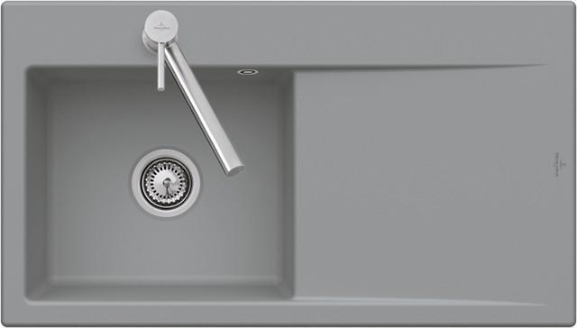 Villeroy & Boch EinbauspüLe Subway Style 50 Flat 33511F 1000X510Mm IB Re Keram. Fossil Cplus, 33510F 33510FKD