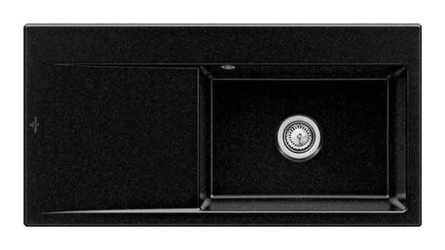 Villeroy & Boch EinbauspüLe Subway Style 60 336101 1000X 510Mm IB Re Aus Keramik Chrom.E Cplus, 3361 336100J0