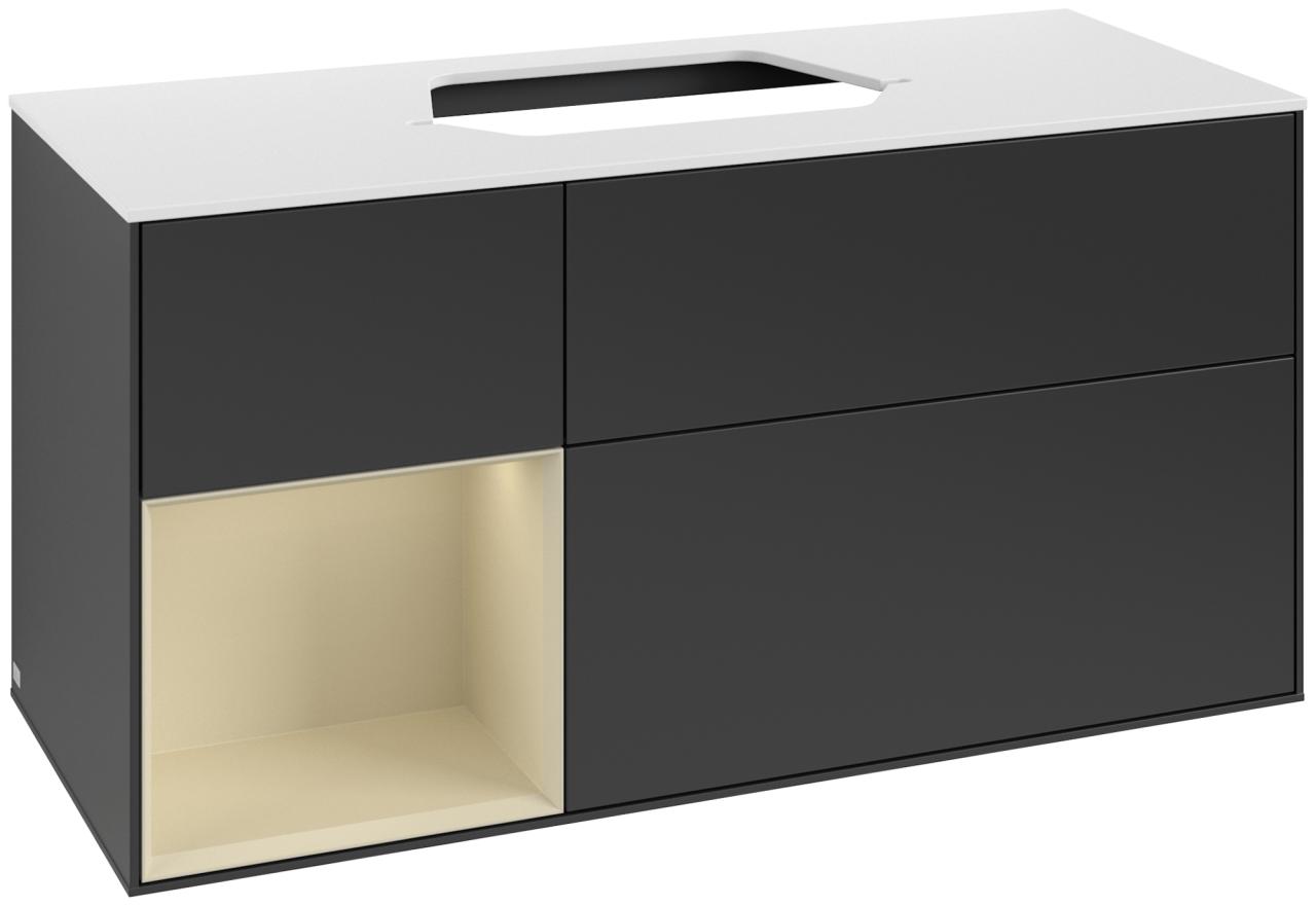 Villeroy & Boch Waschbeckenunterschrank Finion F41 1200X603X501Mm M Bel Fk/Re/Ap: PD/HJ/1 F411HJPD