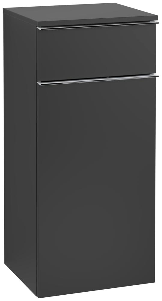 Villeroy & Boch Seitenschrank Venticello 404X866X372 Mm 1 TüR 1 Schublade A:Re Volcano Black A95011VL