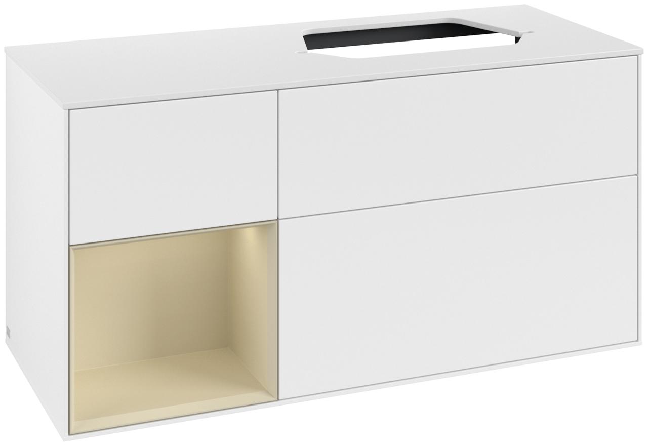 Villeroy & Boch Waschbeckenunterschrank Finion F39 1200X603X501Mm M Bel Fk/Re/Ap: MT/HJ/1 F391HJMT