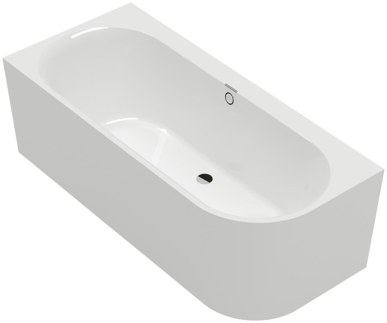 Villeroy & Boch Vorwandbadewanne Oberon 2.1 1800X800X625Mm Vwbw Linke AusfüHrung M. Sys CC TP1 We Al UCC180OBNLA1V01