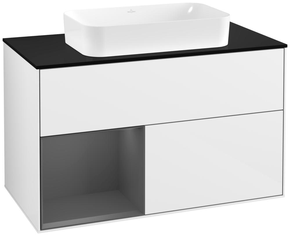 Villeroy & Boch Waschtischunterschrank Finion F24 1000X603X501Mm Wt Mittig, F242GKGF F242GKGF