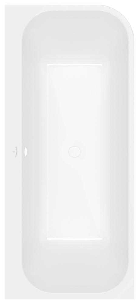 Villeroy & Boch Vorwand-Badewanne Architectura 180ARELA1 Vorwand-Badewanne Li Ausf. M Sys AC TP1 Wea UAC180ARELA1V01