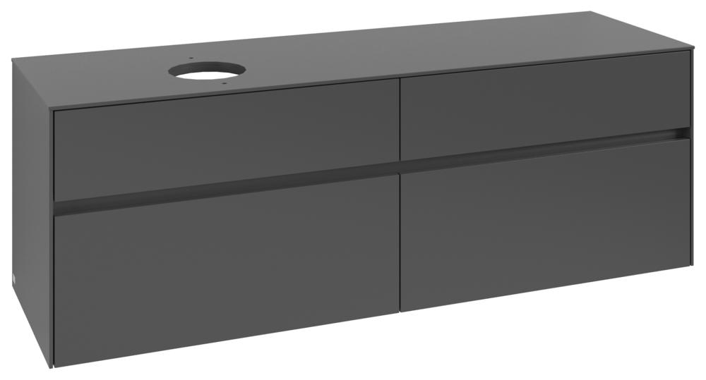 Villeroy & Boch Waschtischunterschrank Collaro C050B0 1600X548X500Mm M. Bel. 4 Ausz. Waschtisch Li G C050B0VR