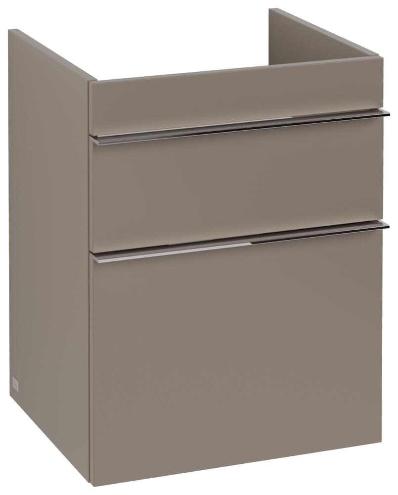 Villeroy & Boch Waschtischunterschrank Venticello 466X590X425 Mm 2 Ausz. Waschbecken Mittig Taupe A92201VM