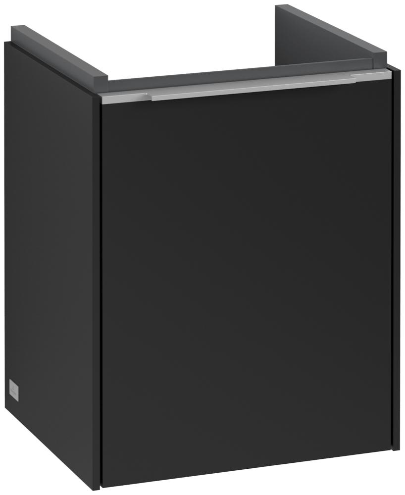 Villeroy & Boch Subway 3.0 Waschbeckenunterschrank, 1 TüR, 351 X 432 X 293 Mm, Volcano Black / Volca C58400VL