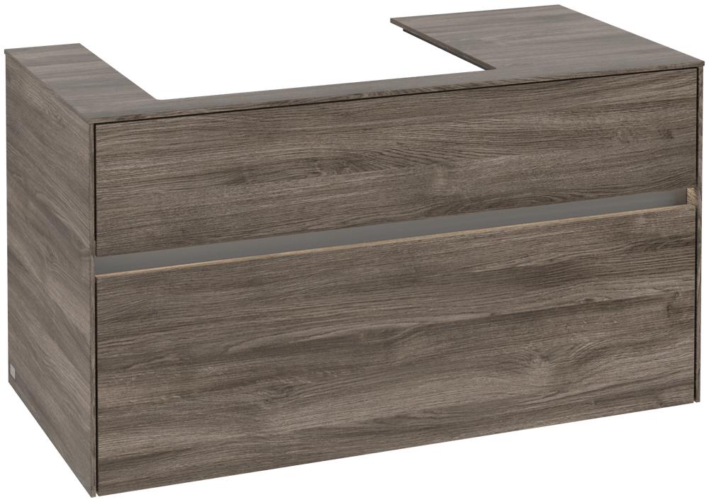 Villeroy & Boch Waschtischunterschrank Collaro C017B0 1000X548X500Mm Mit Beleuchtung C017B0RK