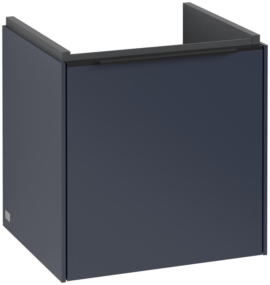Villeroy & Boch Subway 3.0 Waschbeckenunterschrank, 1 TüR, 423 X 432 X 361,5 Mm, Marine Blue / Marin C58201VQ