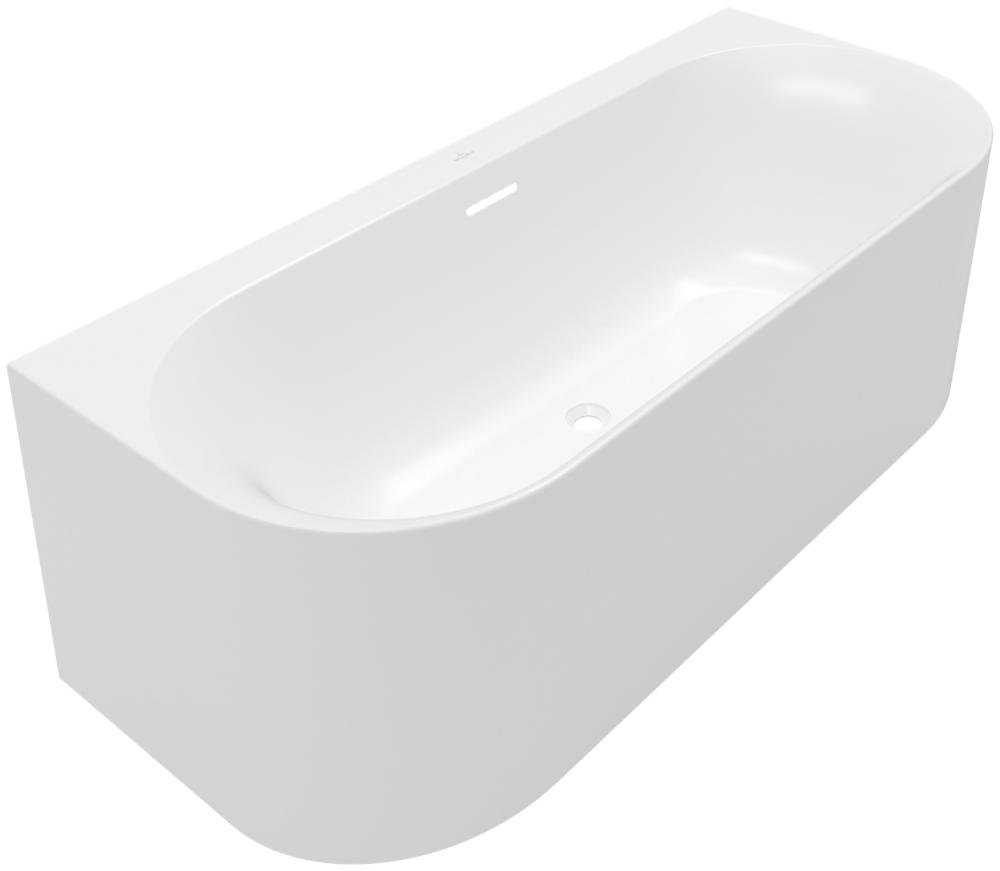 Villeroy & Boch Vorwand-Badewanne Loop&Friends 180LOFSA2 Vorwand-Badewanne M. Sys AE TP2 Stone White UAE180LOFSA2VRW