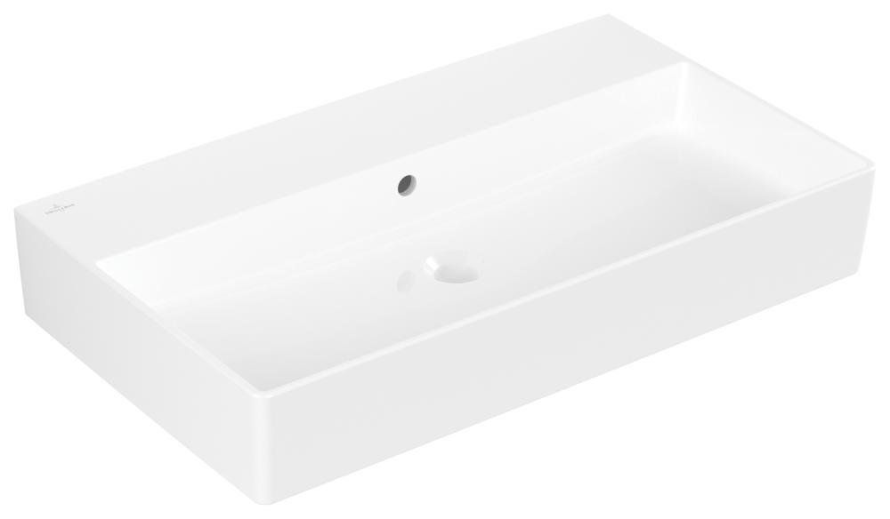 Villeroy & Boch Waschbecken Memento 2.0 800X470Mm Rechteck Mit ÜBerlauf Weiss Alpin Ceramicplus 4A2282R1