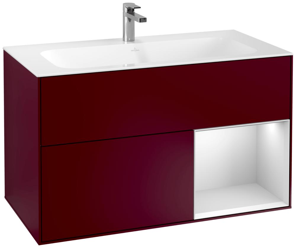 Villeroy & Boch Waschtischunterschrank Finion F04 996X591X498Mm Mit Regalelement , F040MTHB F040MTHB