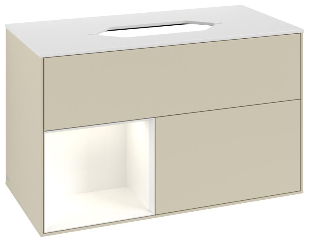 Villeroy & Boch Waschbeckenunterschrank Finion F65 1000X603X501Mm M Bel Fk/Re/Ap: HJ/GF/1 F651GFHJ